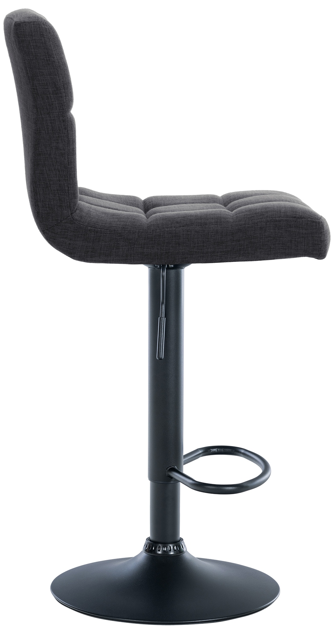 2er Set Barhocker Calma Stoff Schwarz - Image 5