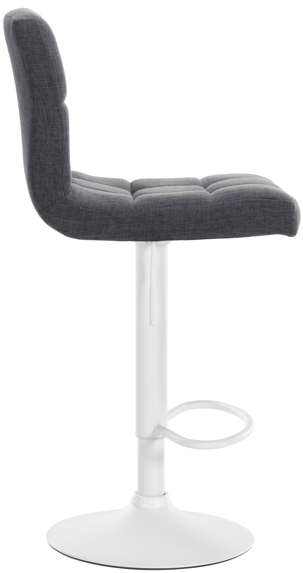 2er Set Barhocker Calma Stoff Weiß - Image 5