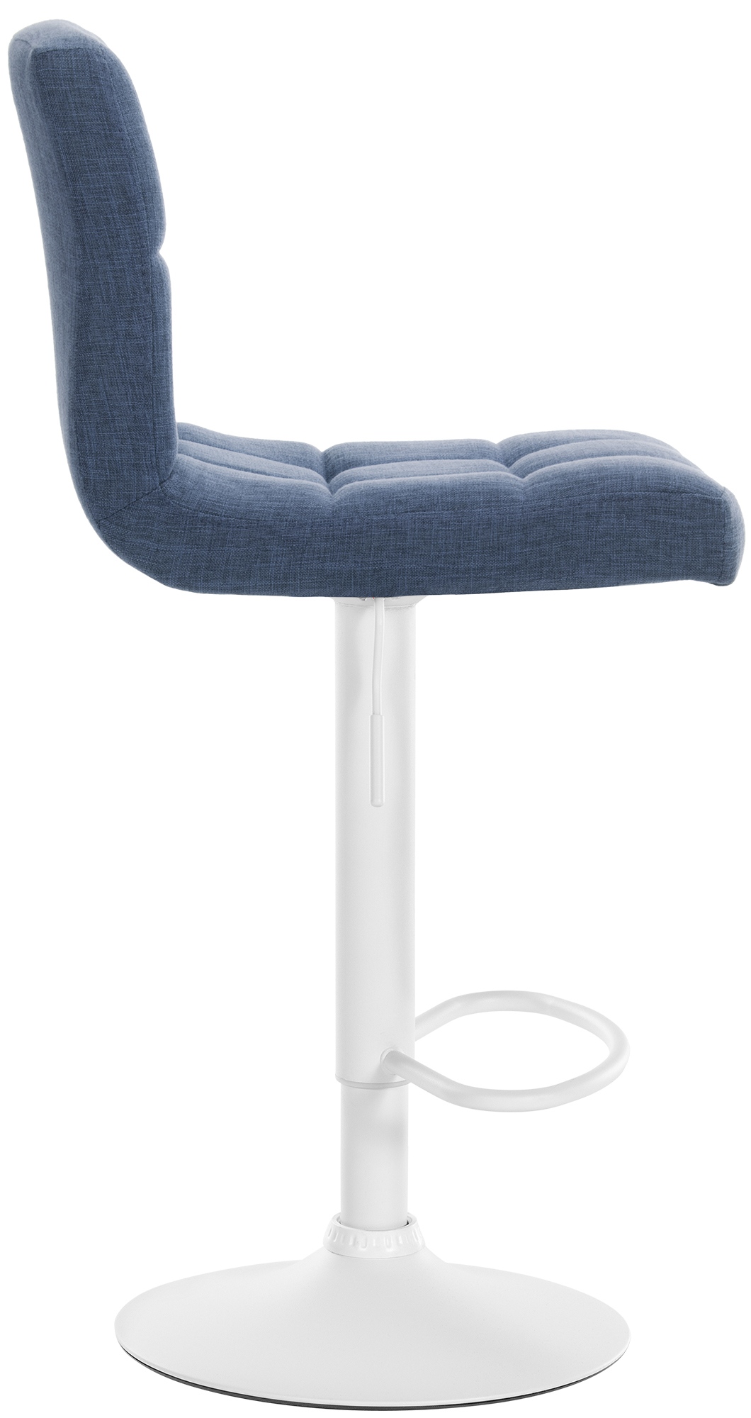 2er Set Barhocker Calma Stoff Weiß - Image 5