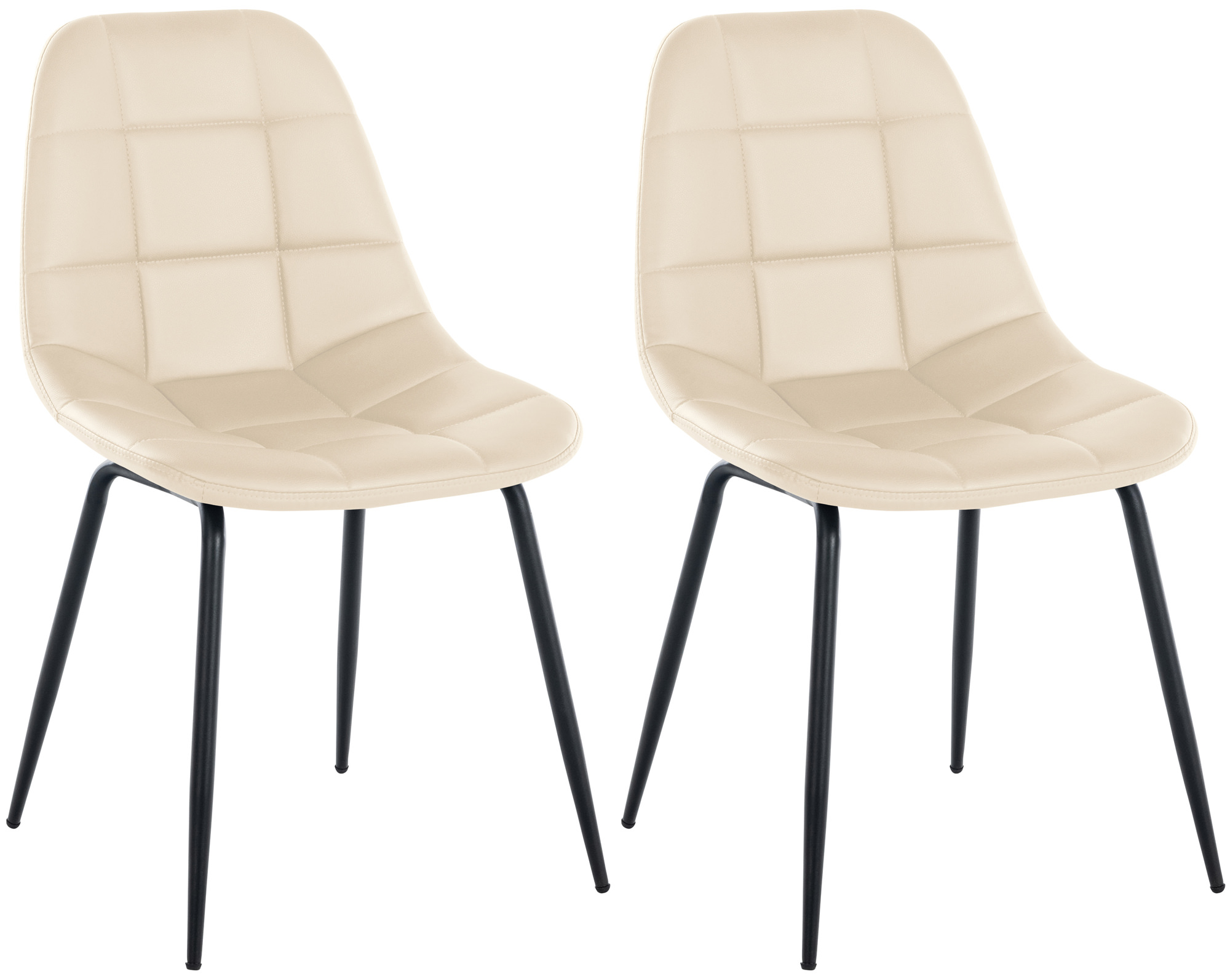 2er Set Stuhl Tom Kunstleder