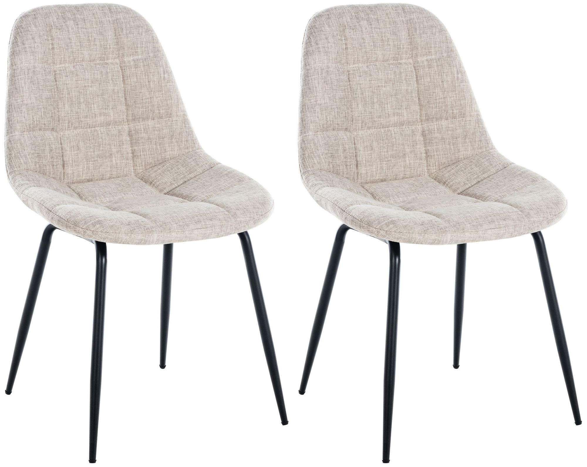 2er Set Stuhl Tom Stoff