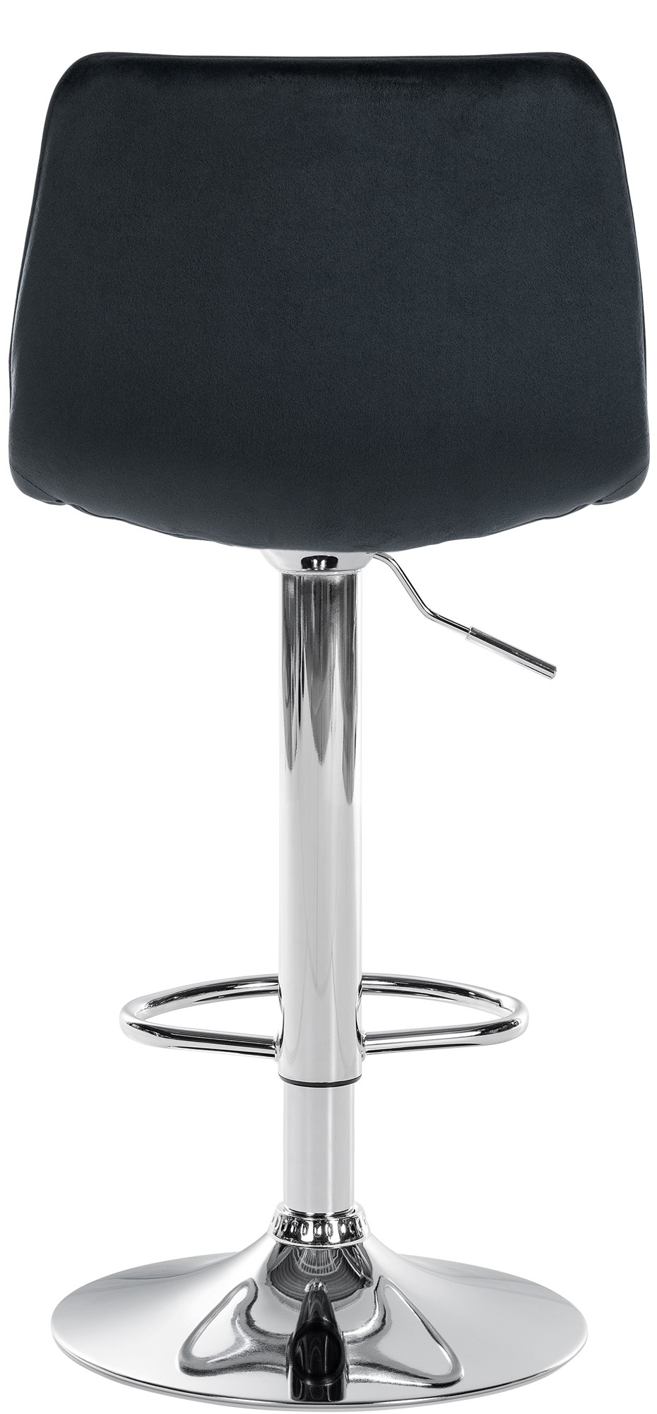 2er Set Barhocker Lex Samt Chrom - Image 4