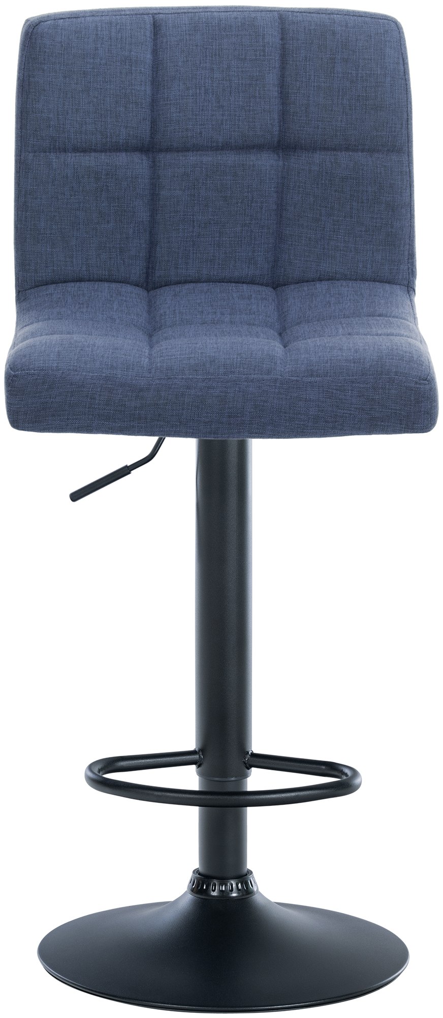 2er Set Barhocker Calma Stoff Schwarz - Image 4