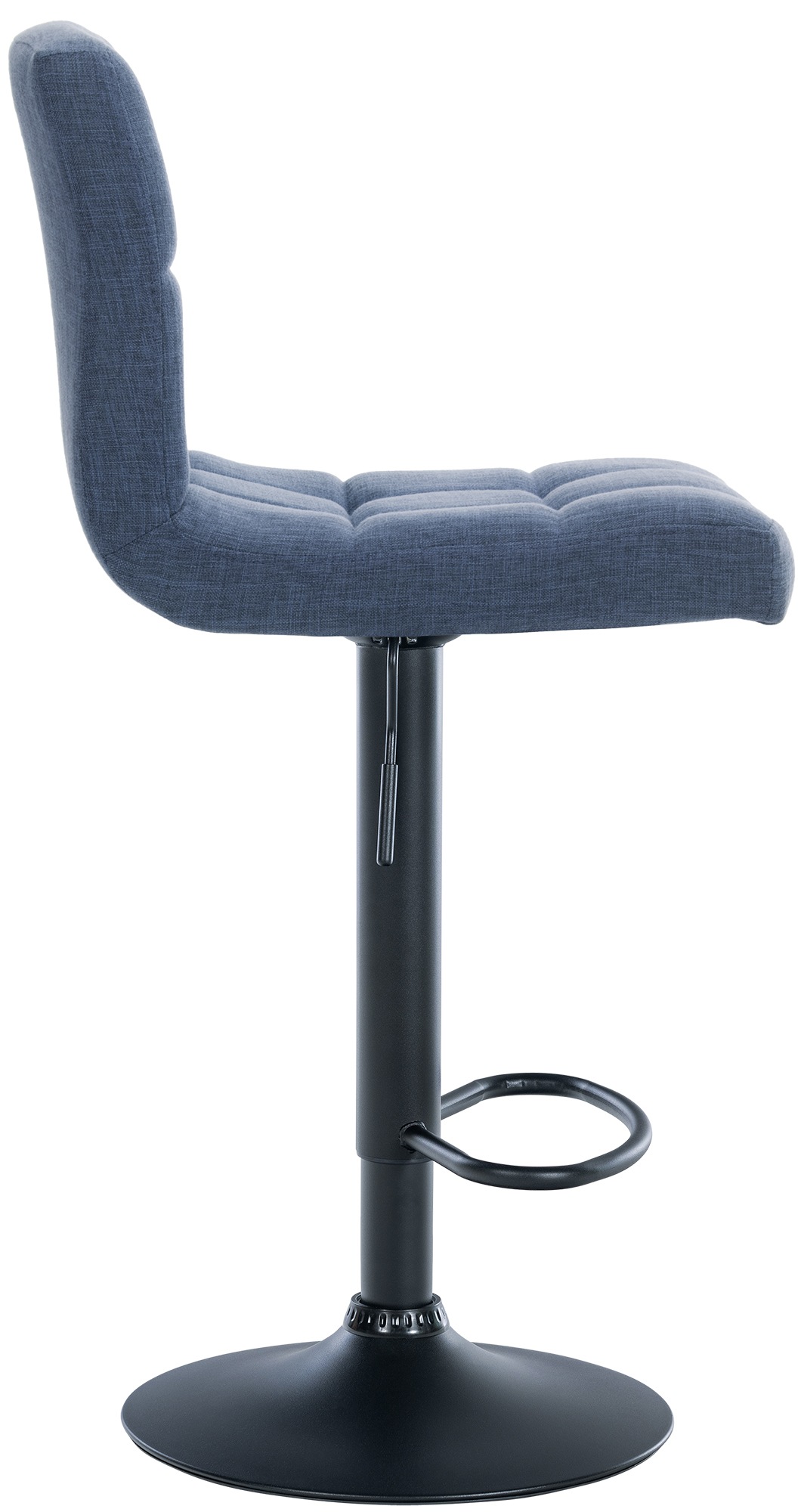 2er Set Barhocker Calma Stoff Schwarz - Image 5