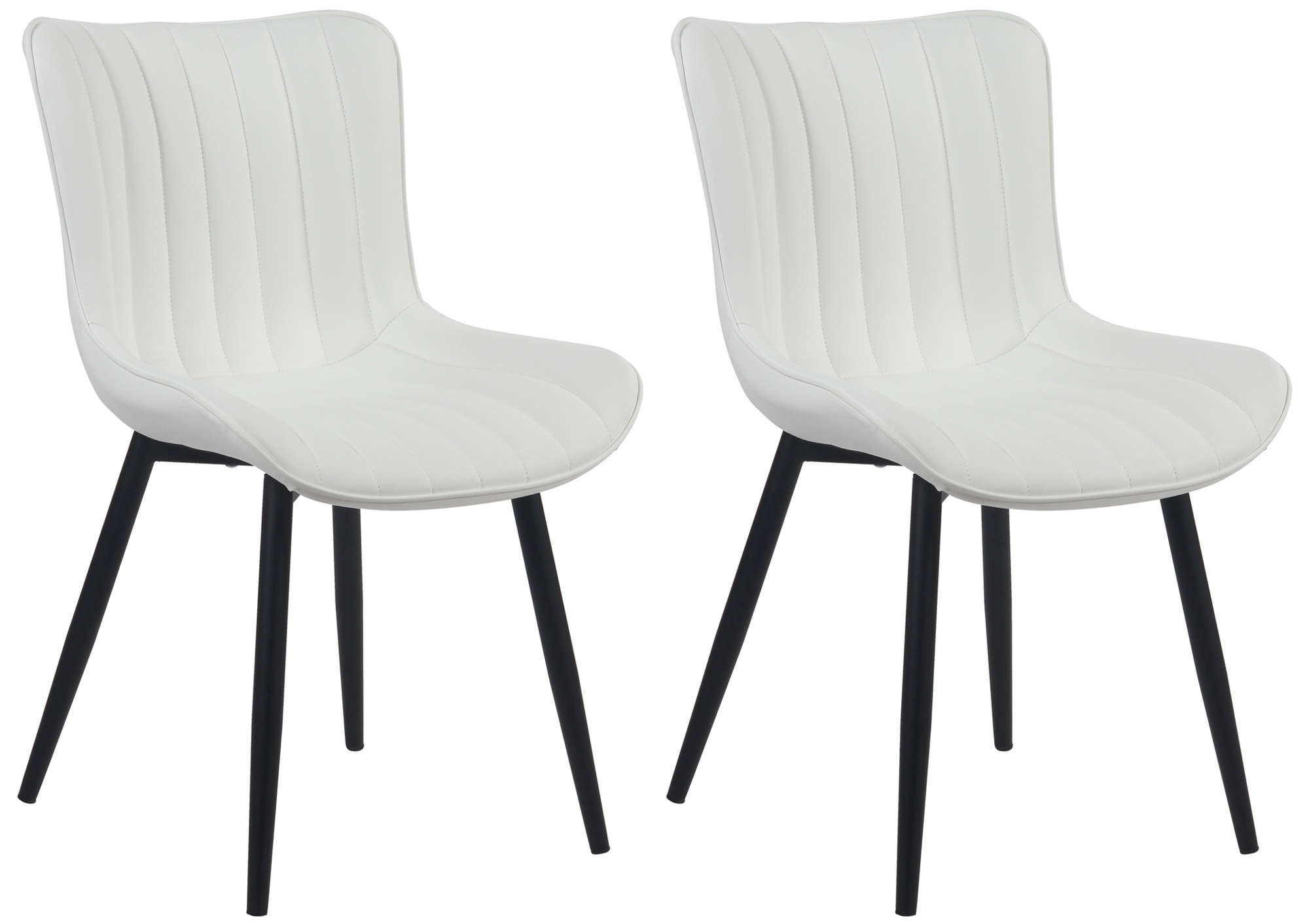 2er Set Stühle Largo Kunstleder