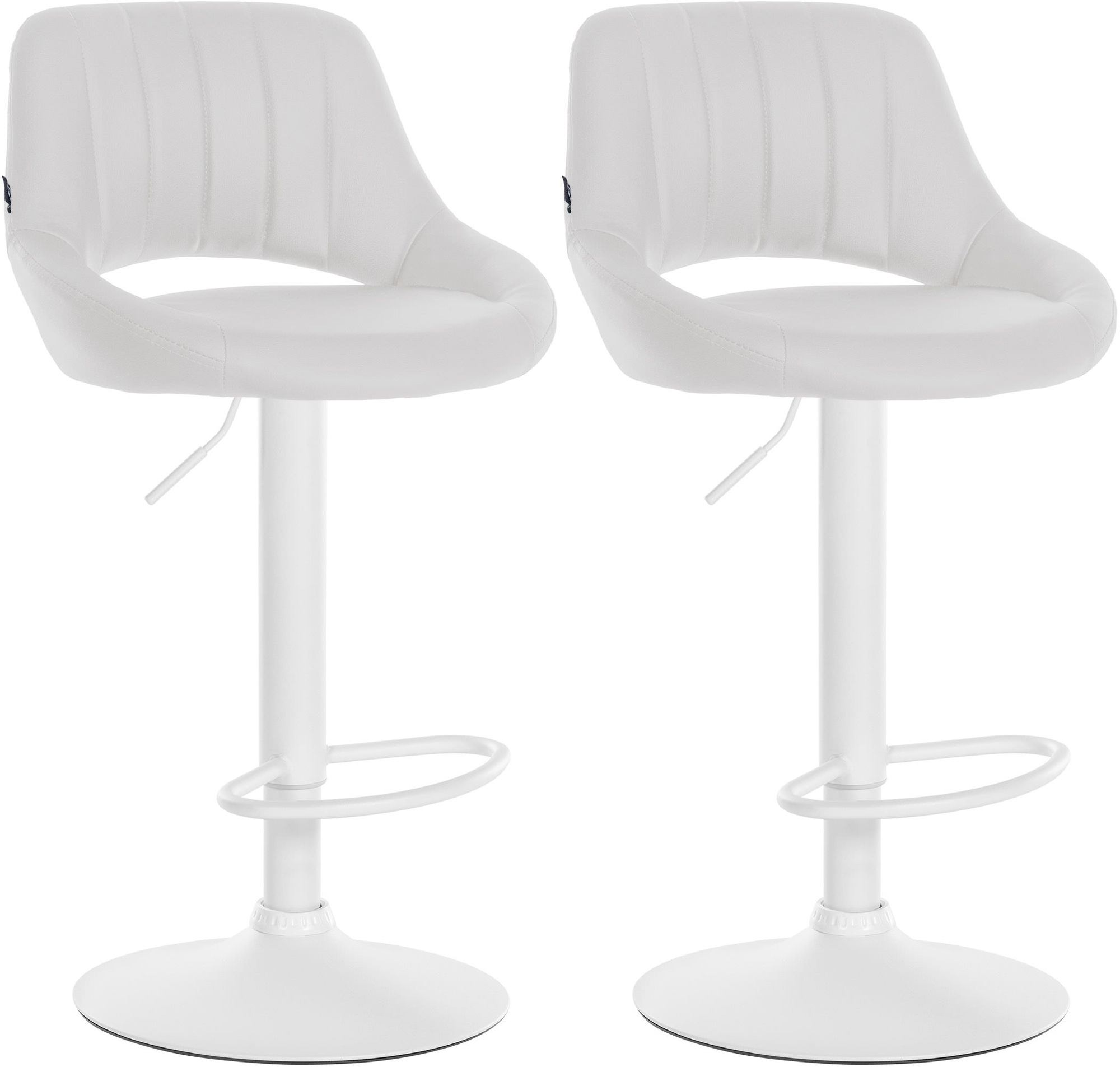 2er Set Barhocker Milet Kunstleder W