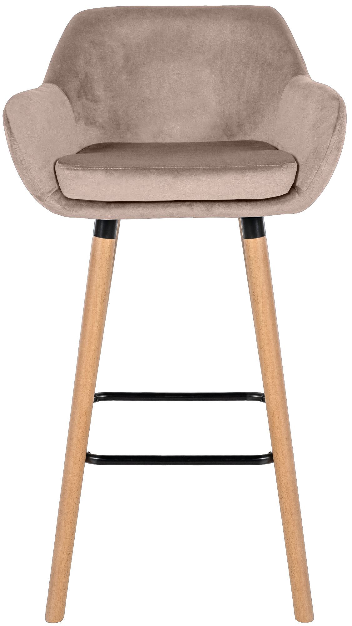 2er Set Barhocker Grant Samt - Image 6