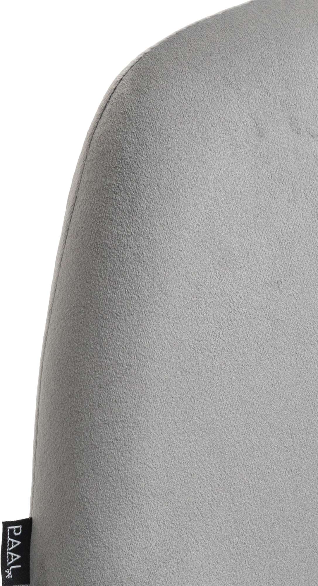 2er Set Barhocker Braga Samt Weiß - Image 3