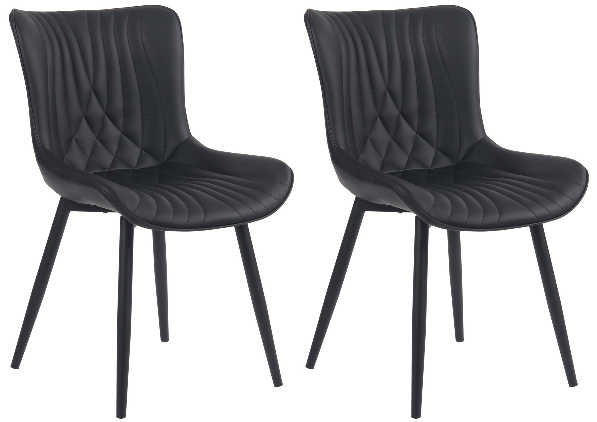 2er Set Stühle Brady Kunstleder