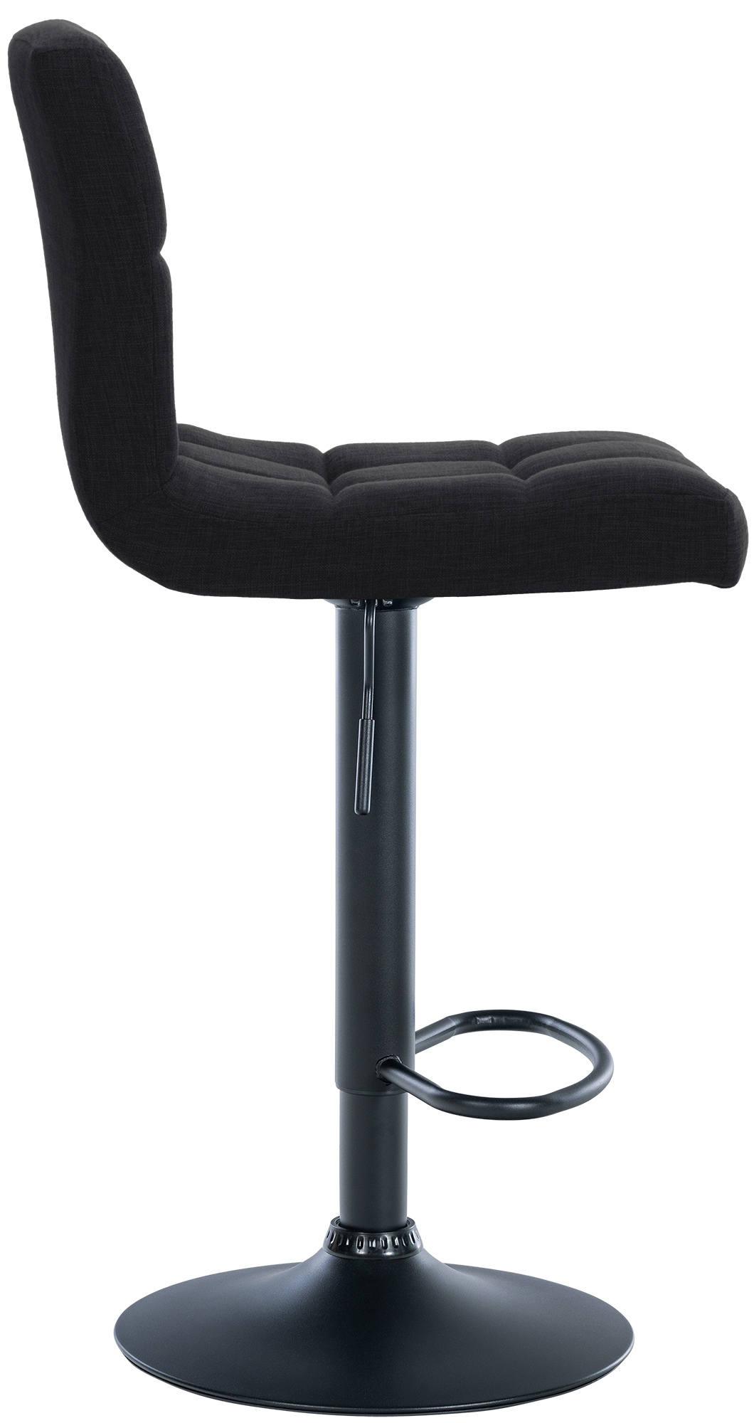 2er Set Barhocker Calma Stoff Schwarz - Image 5