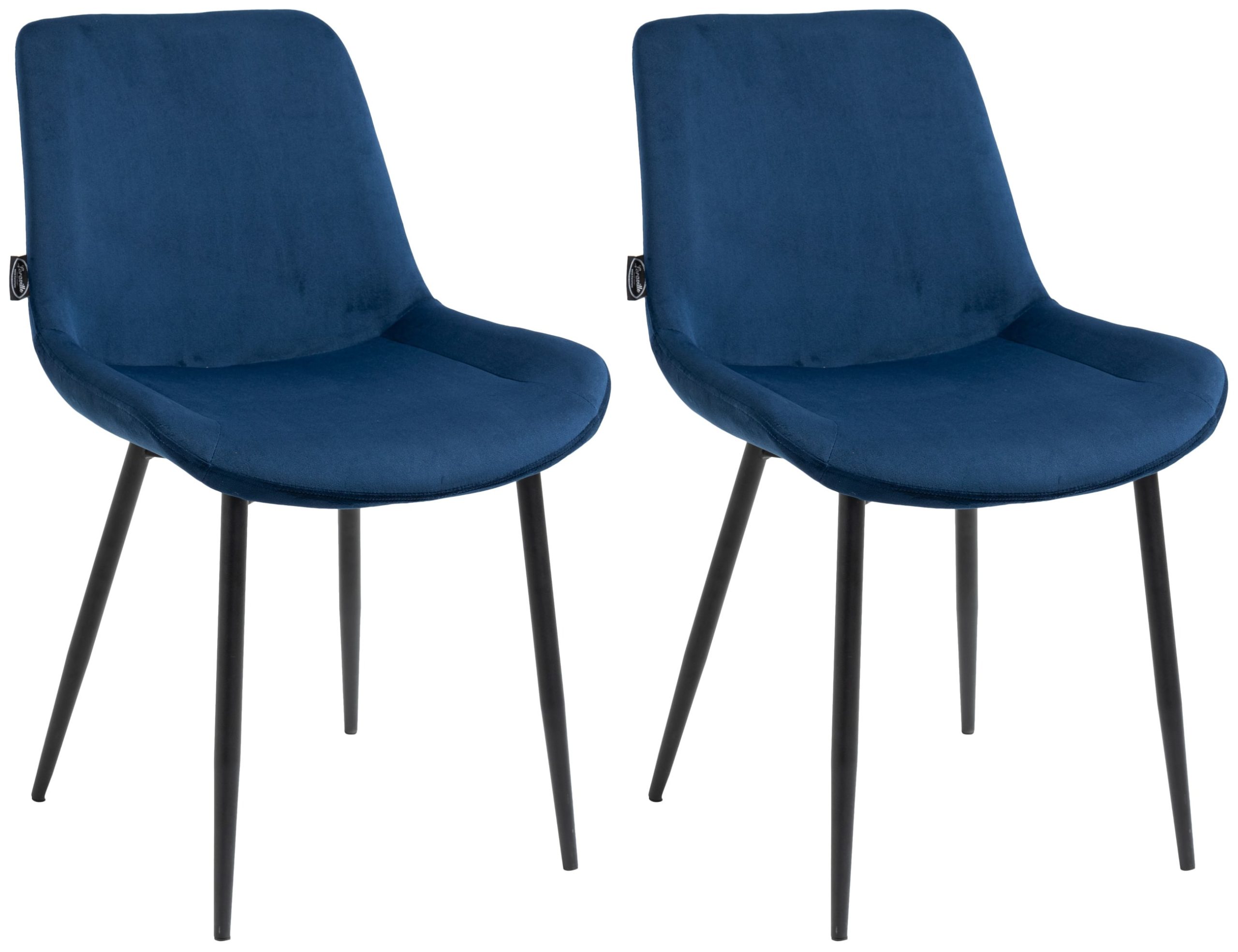 2er Set Esszimmerstühle Victoria Samt