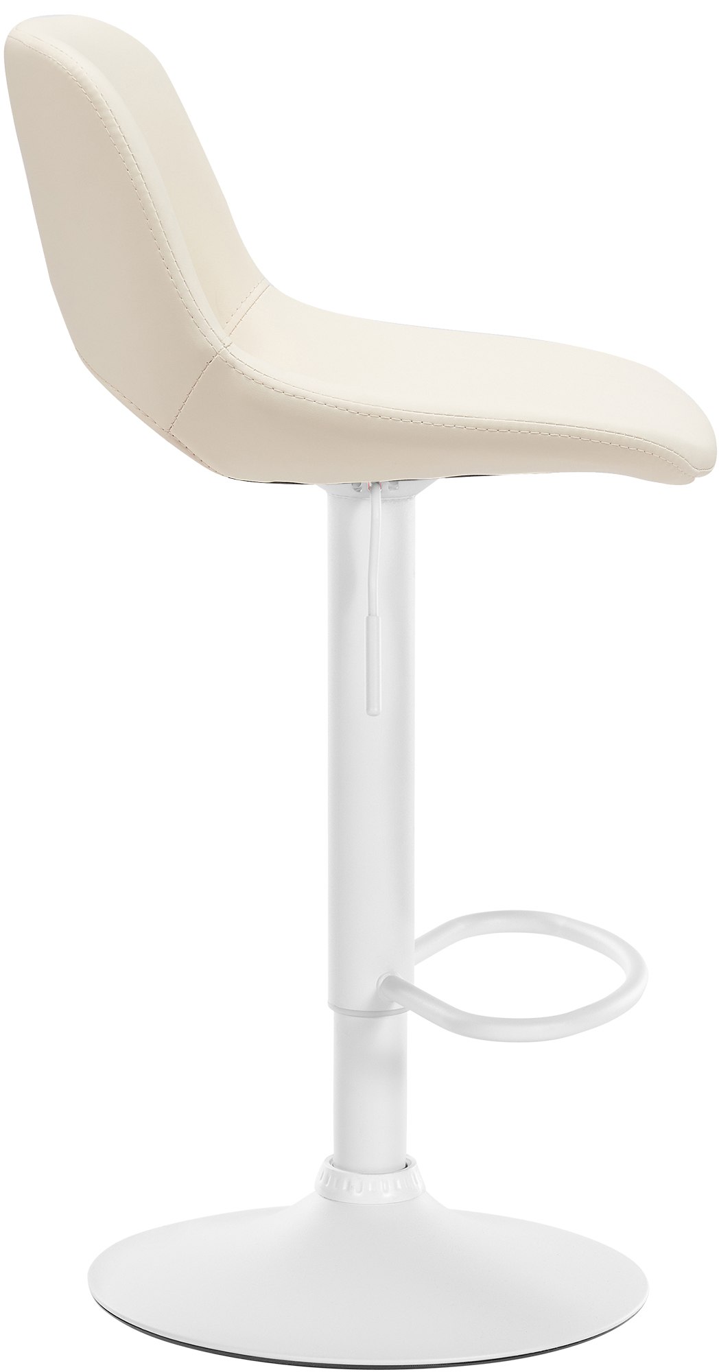 2er Set Barhocker Camden Kunstleder Weiß - Image 4