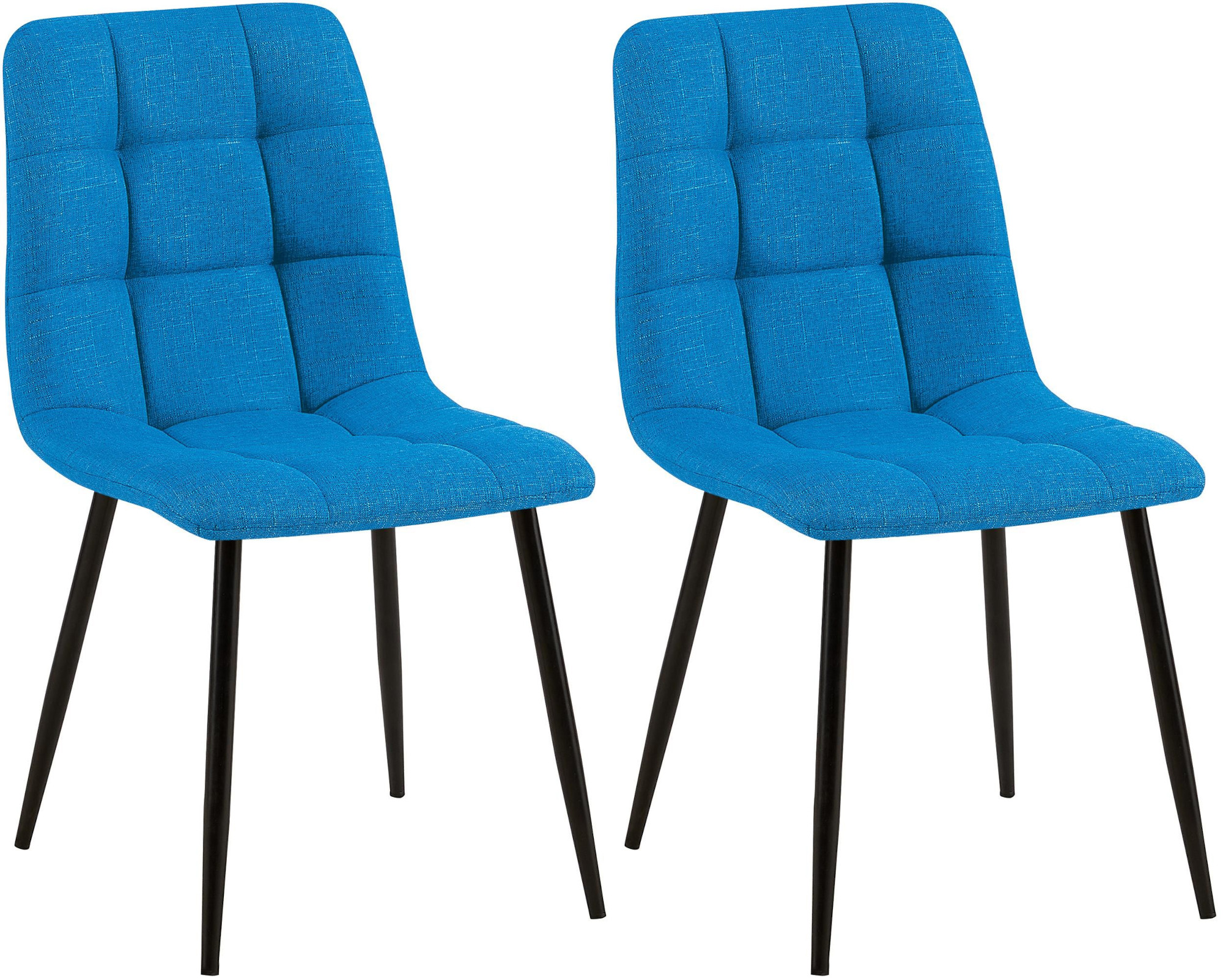 2er Set Esszimmerstuhl Tilde Stoff