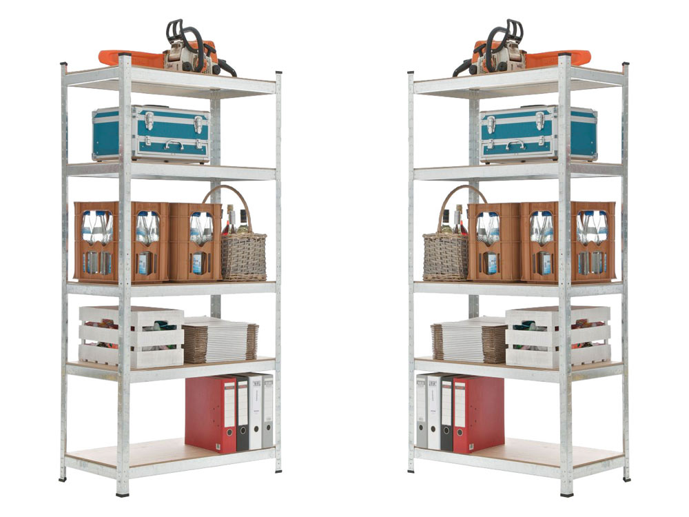 2x Steckregal 90x40x180