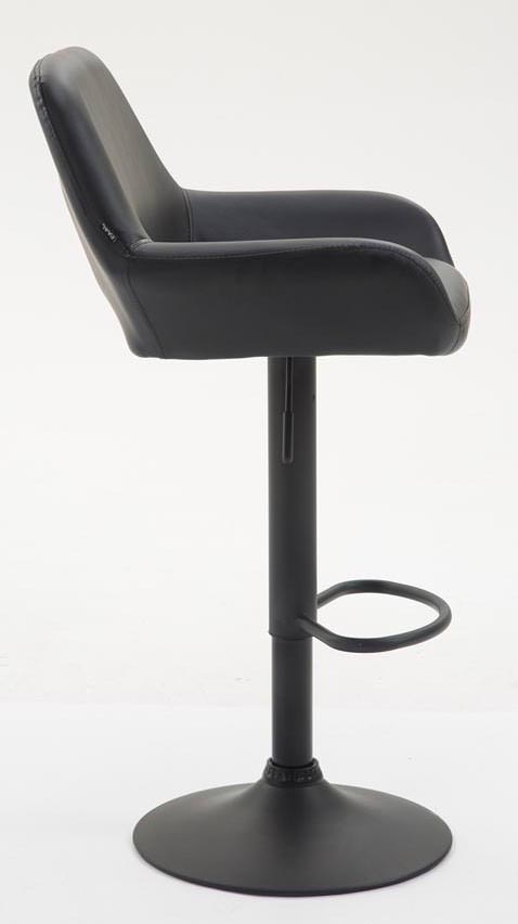 2er Set Barhocker Braga Kunstleder Schwarz - Image 3