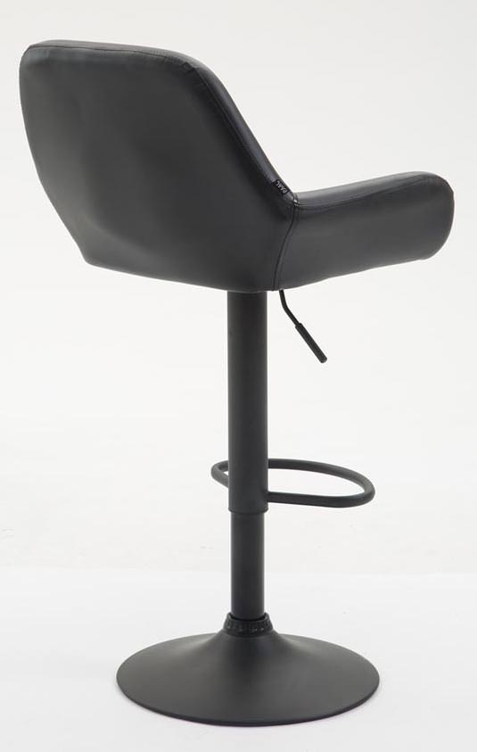 2er Set Barhocker Braga Kunstleder Schwarz - Image 4