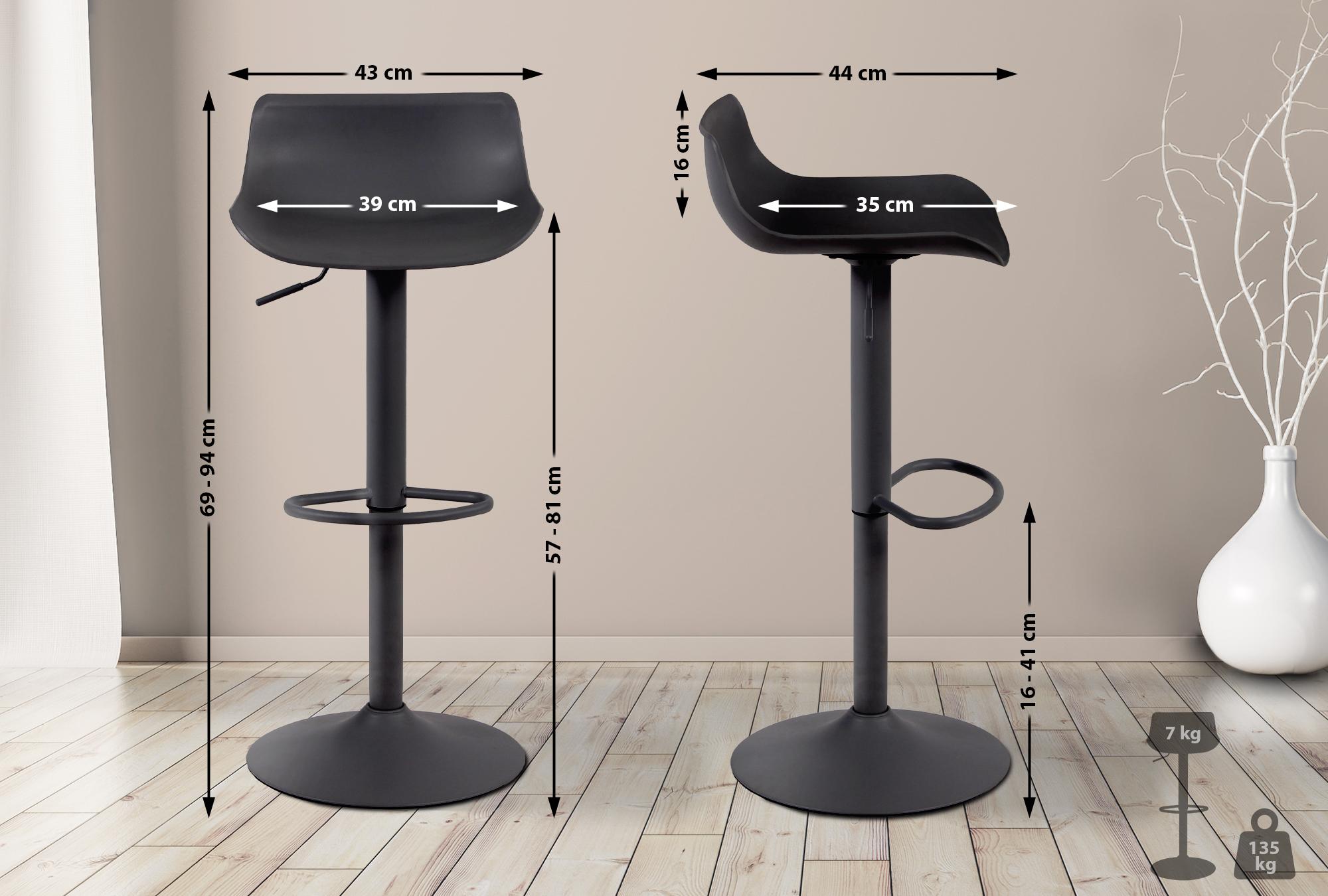 2er Set Barhocker Aveiro - Image 3