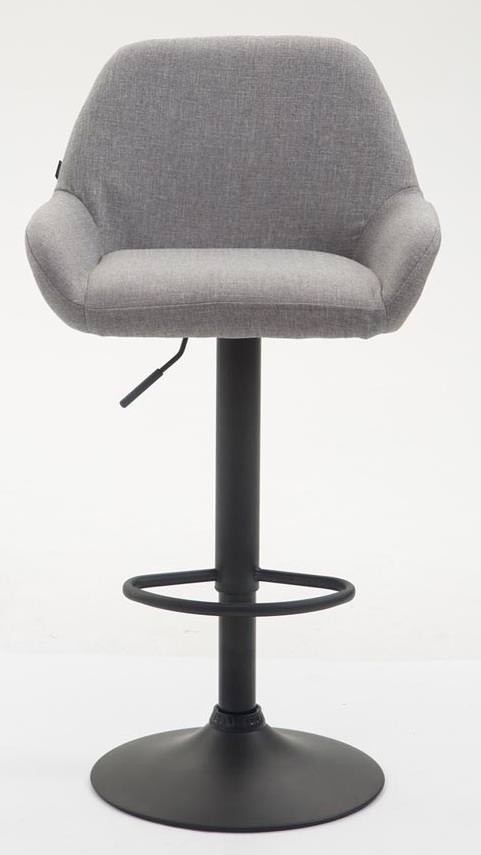 2er Set Barhocker Braga Stoff Schwarz - Image 3