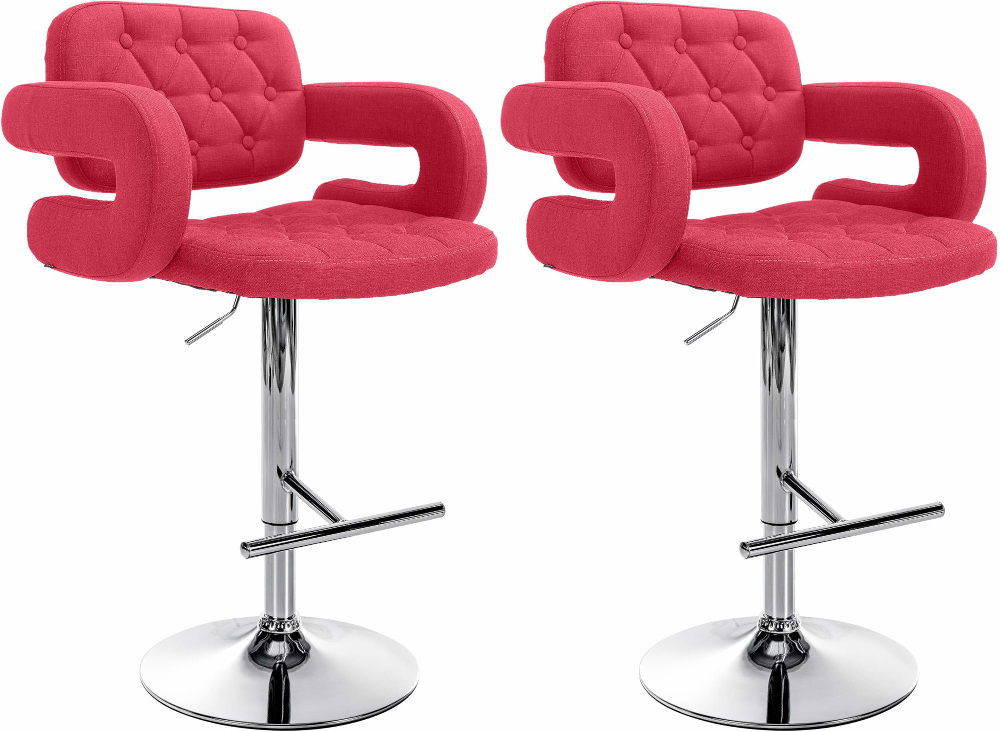 2er Set Barhocker Dublin Stoff C - Image 4