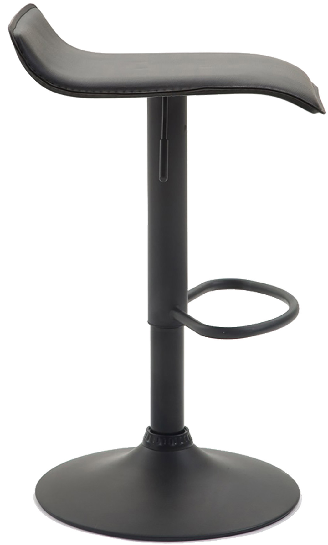 2er Set Barhocker Dyn V2 Kunstleder Schwarz - Image 3