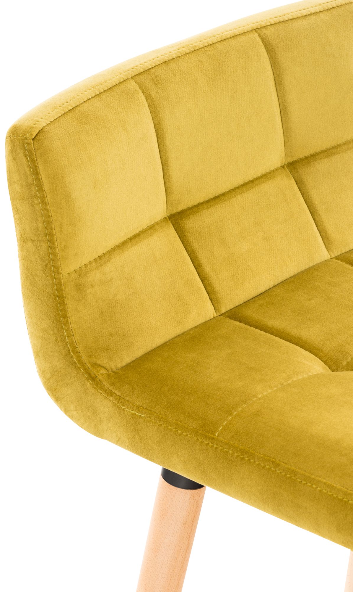2er Set Barhocker Lincoln Samt - Image 4