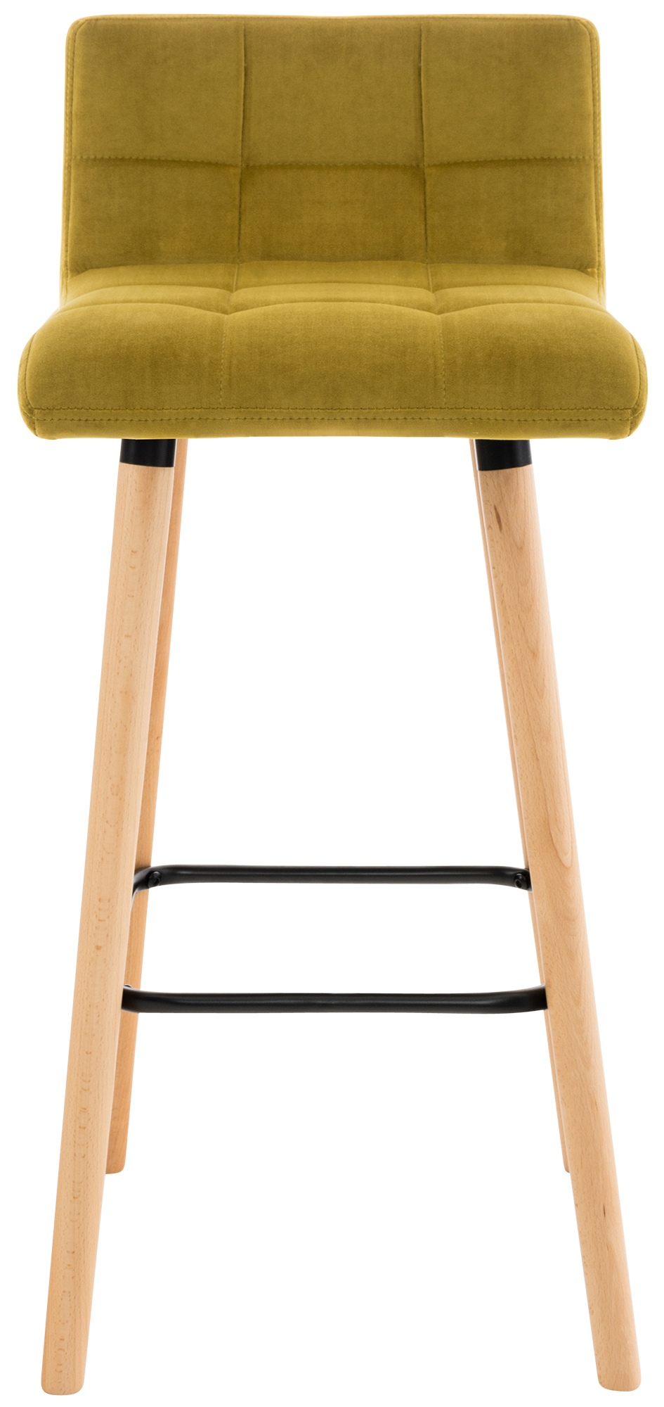 2er Set Barhocker Lincoln Samt - Image 6