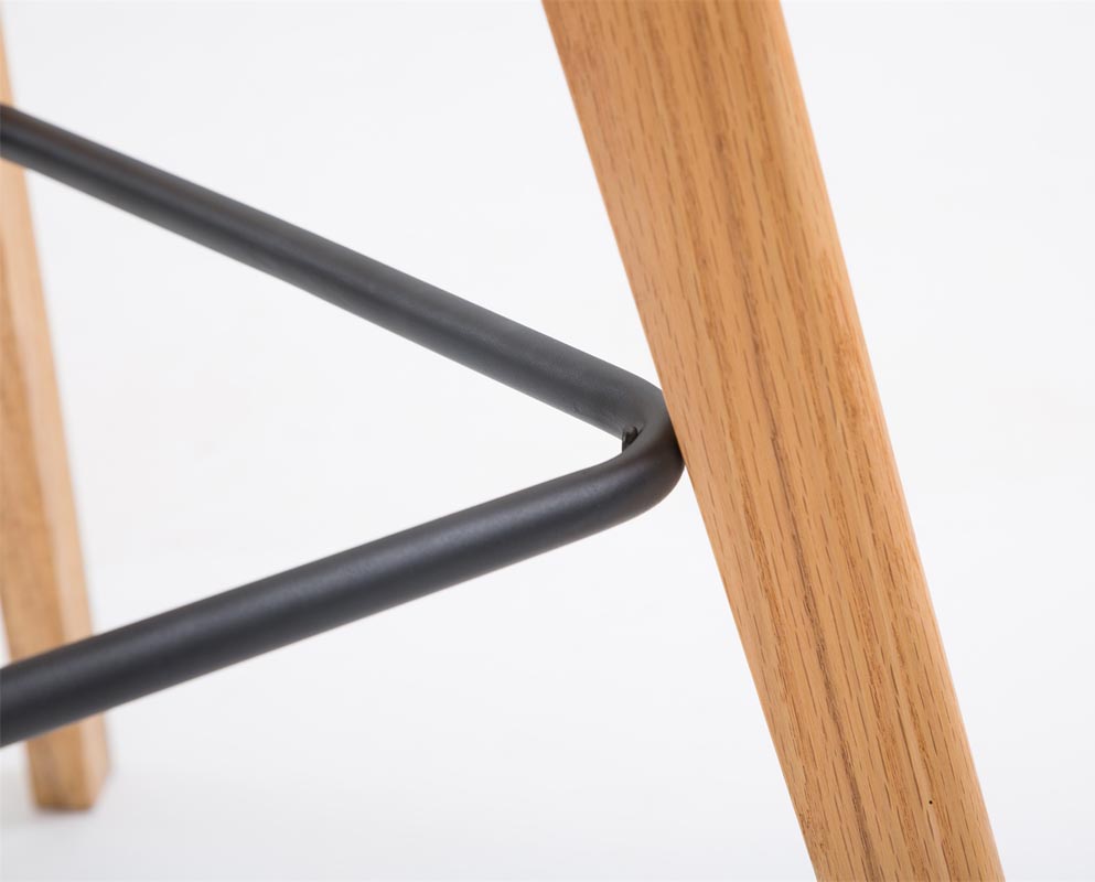 2er Set Barhocker Metz Kunststoff Natura - Image 3