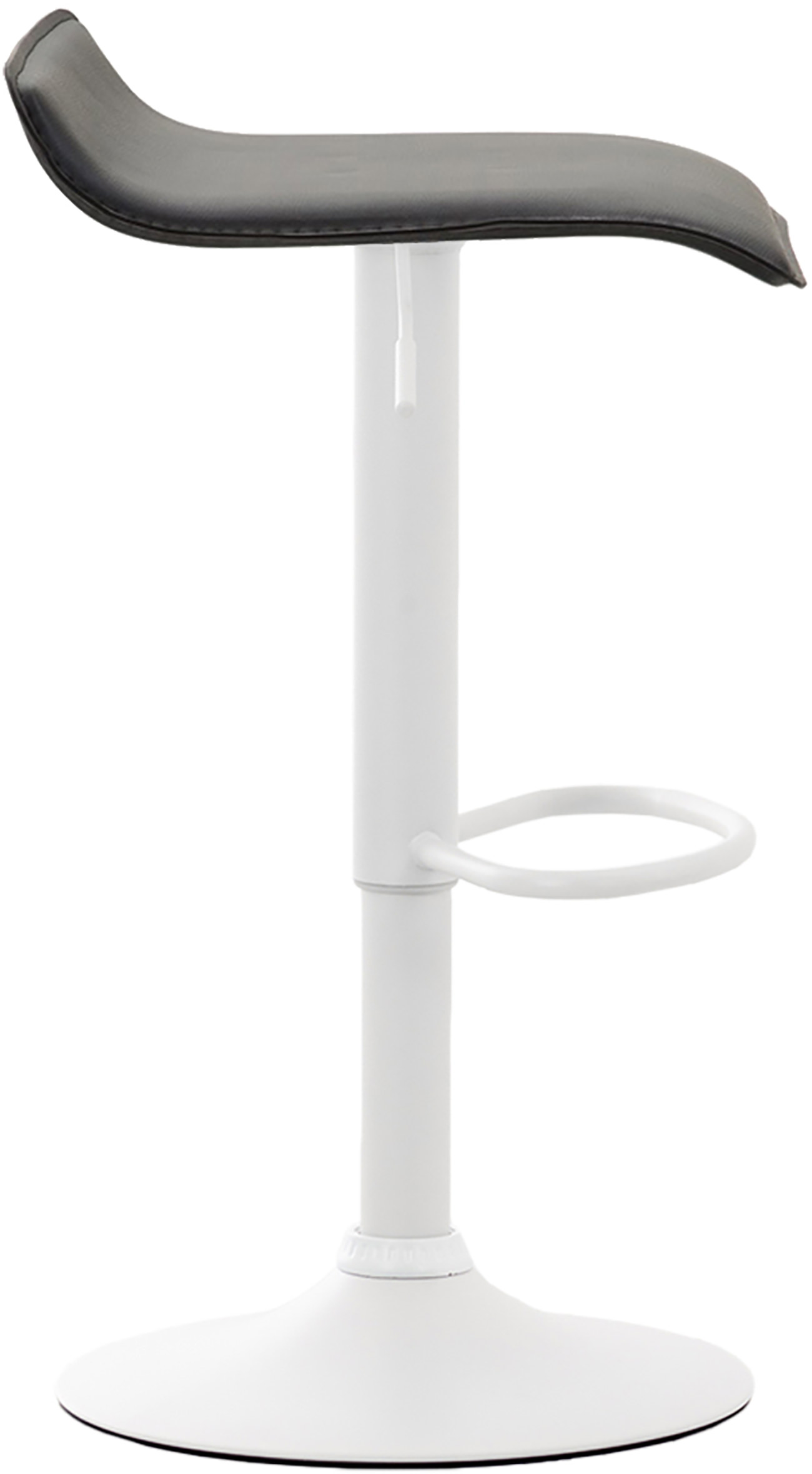2er Set Barhocker Dyn V2 Kunstleder Weiß - Image 3