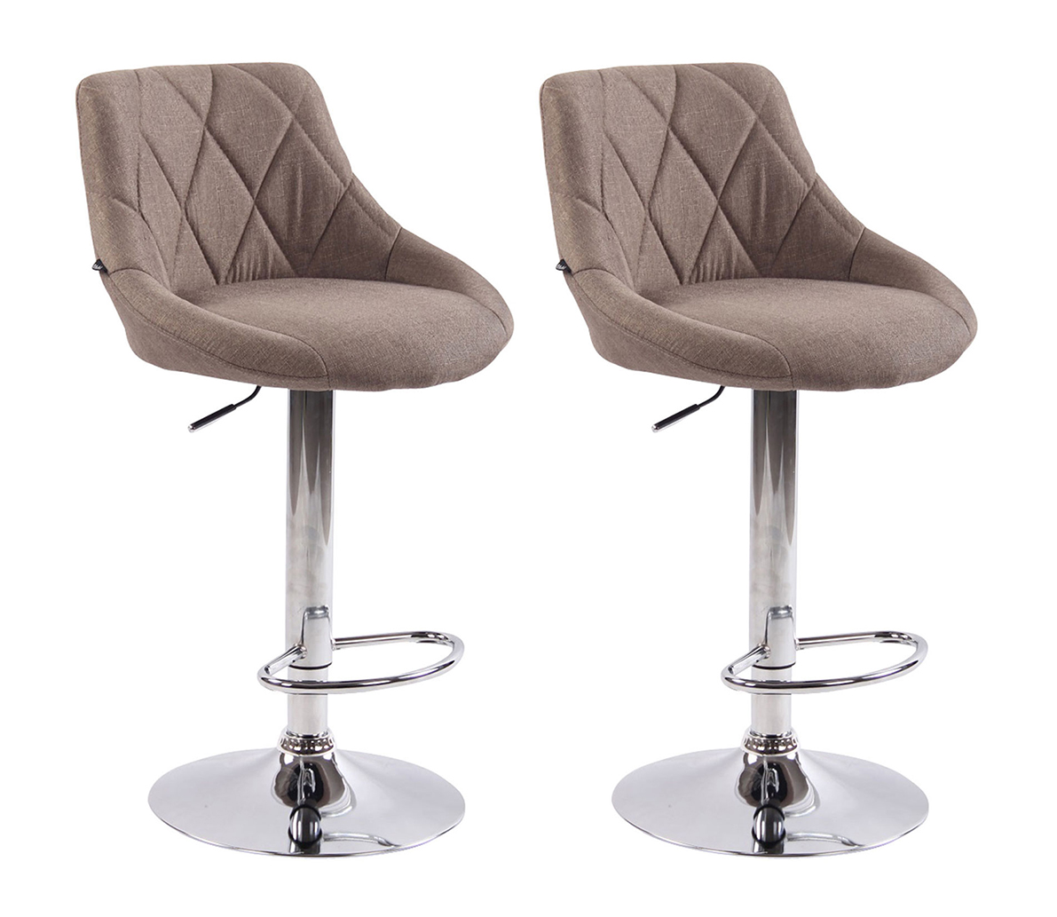 2er Set Barhocker Lazio Stoff C