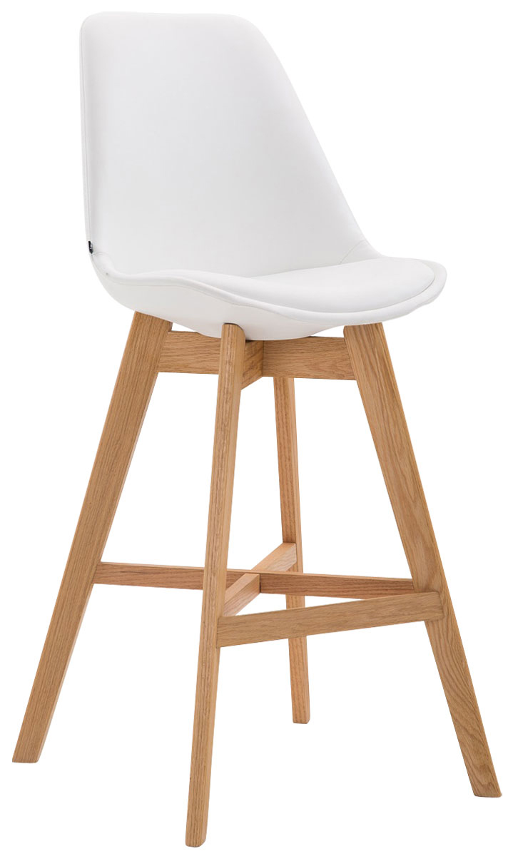 2er Set Barhocker Cannes Kunstleder Natura