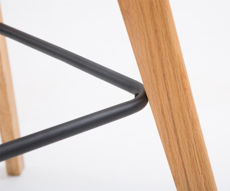 2er Set Barhocker Metz Kunststoff Natura - Image 5