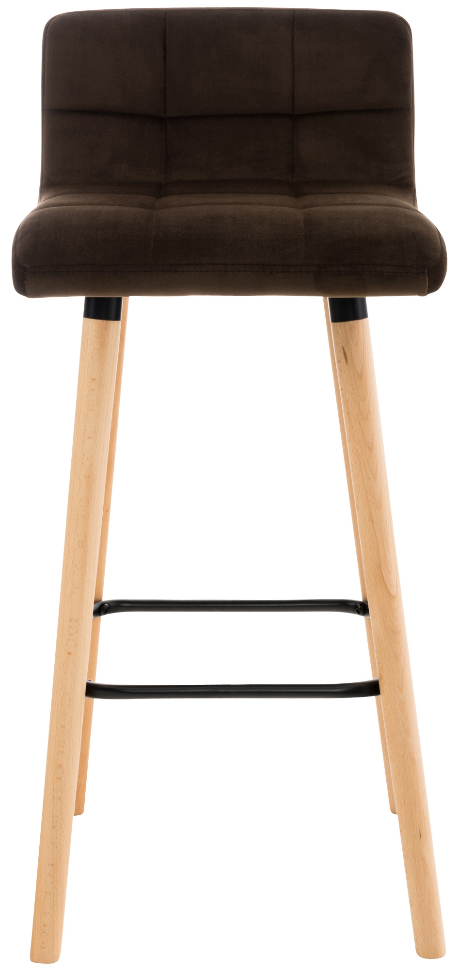 2er Set Barhocker Lincoln Samt - Image 6