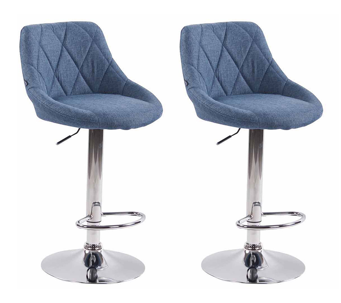 2er Set Barhocker Lazio Stoff C