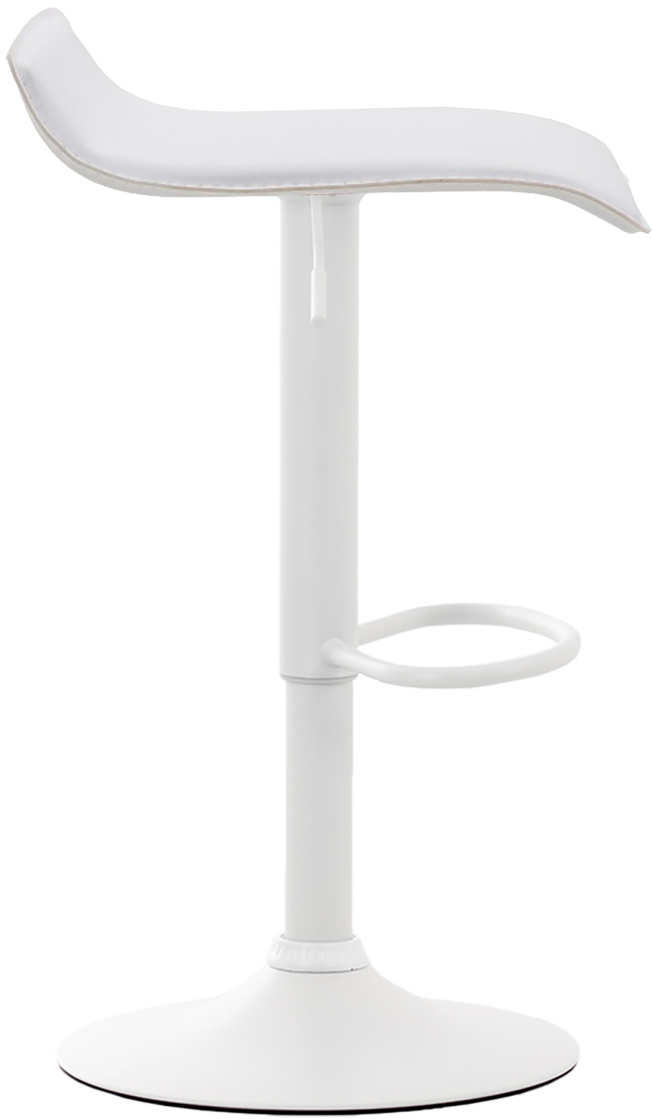 2er Set Barhocker Dyn V2 Kunstleder Weiß - Image 3