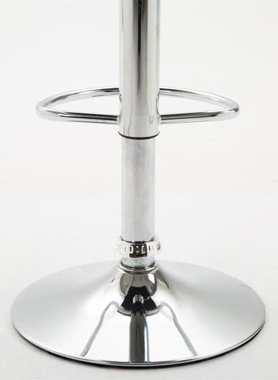 2er Set Barhocker Dyn V2 Kunstleder Chrom - Image 4