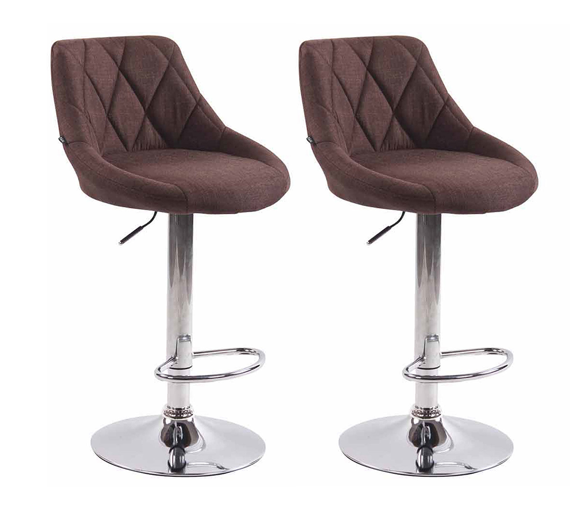 2er Set Barhocker Lazio Stoff C