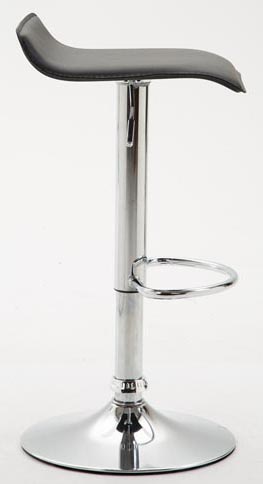 2er Set Barhocker Dyn V2 Kunstleder Chrom - Image 3