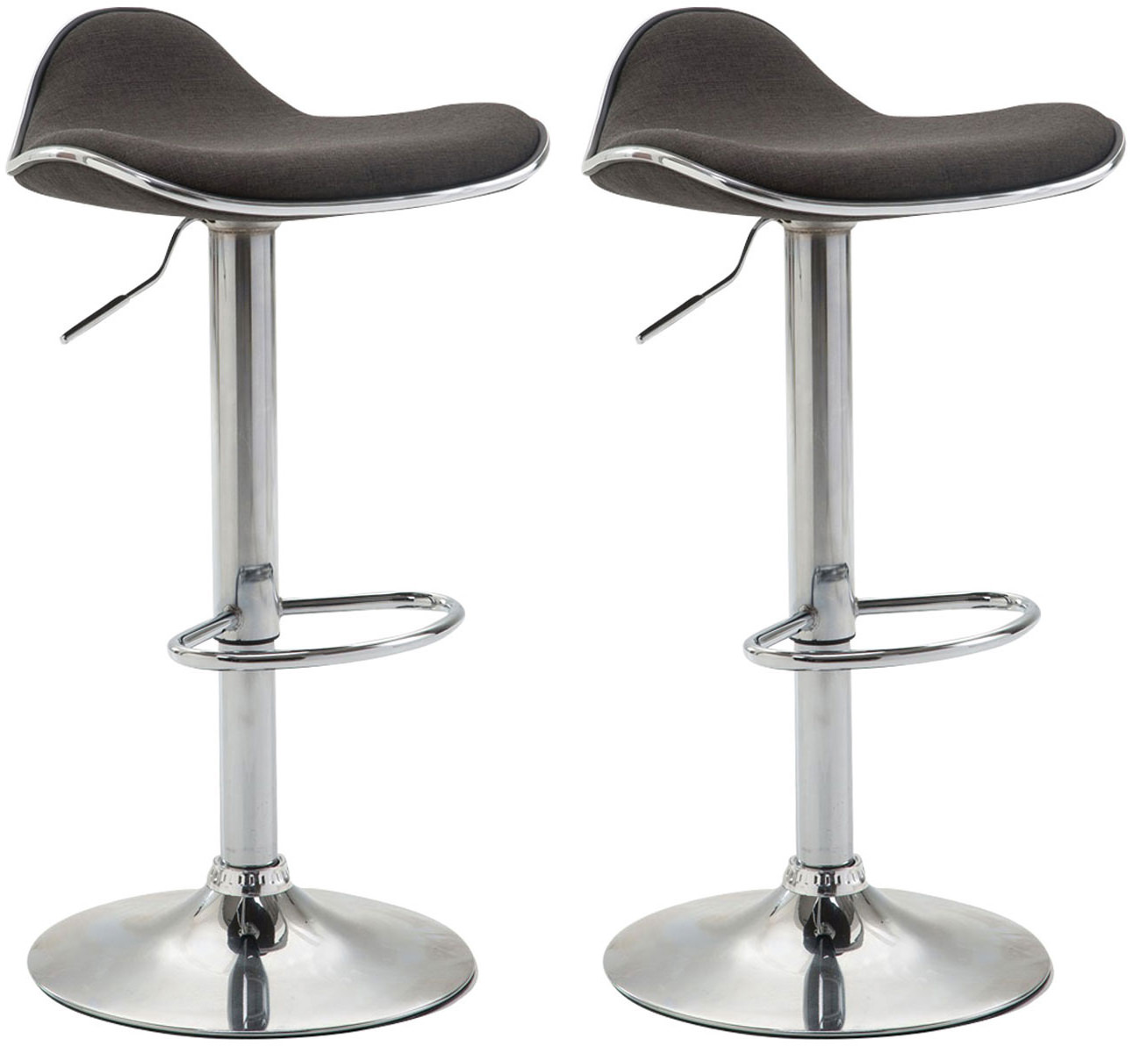 2er Set Barhocker Shanghai Stoff C