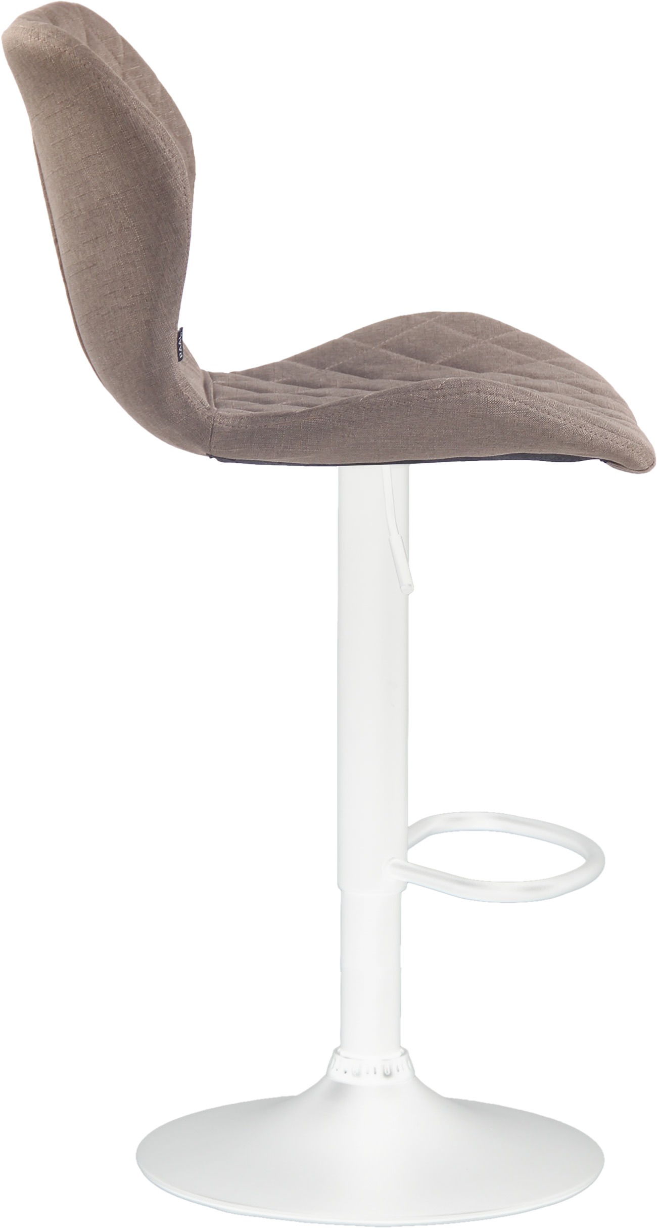 2er Set Barhocker Cork Stoff Weiß - Image 3