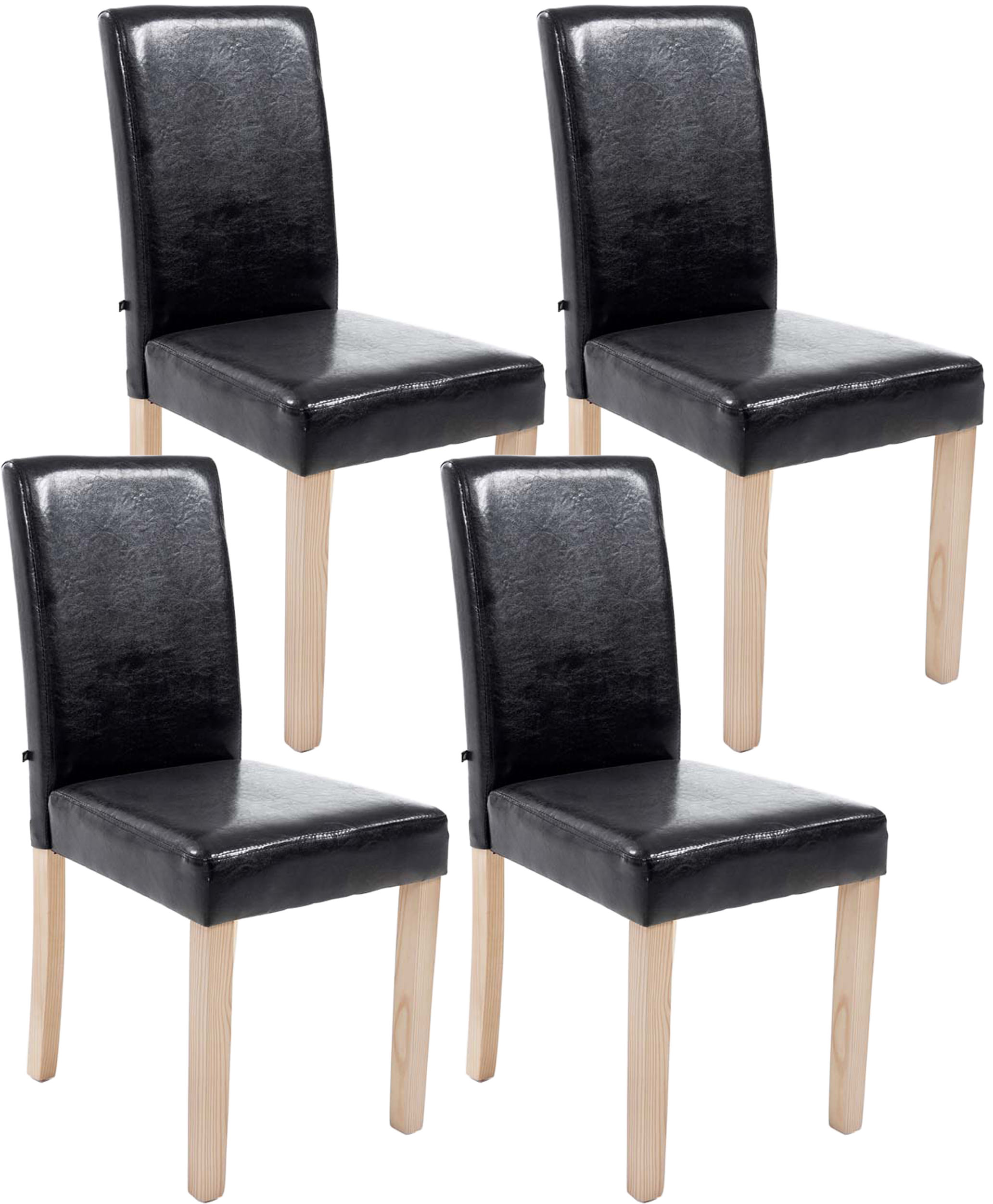 4er Set Esszimmerstuhl Ina Natura