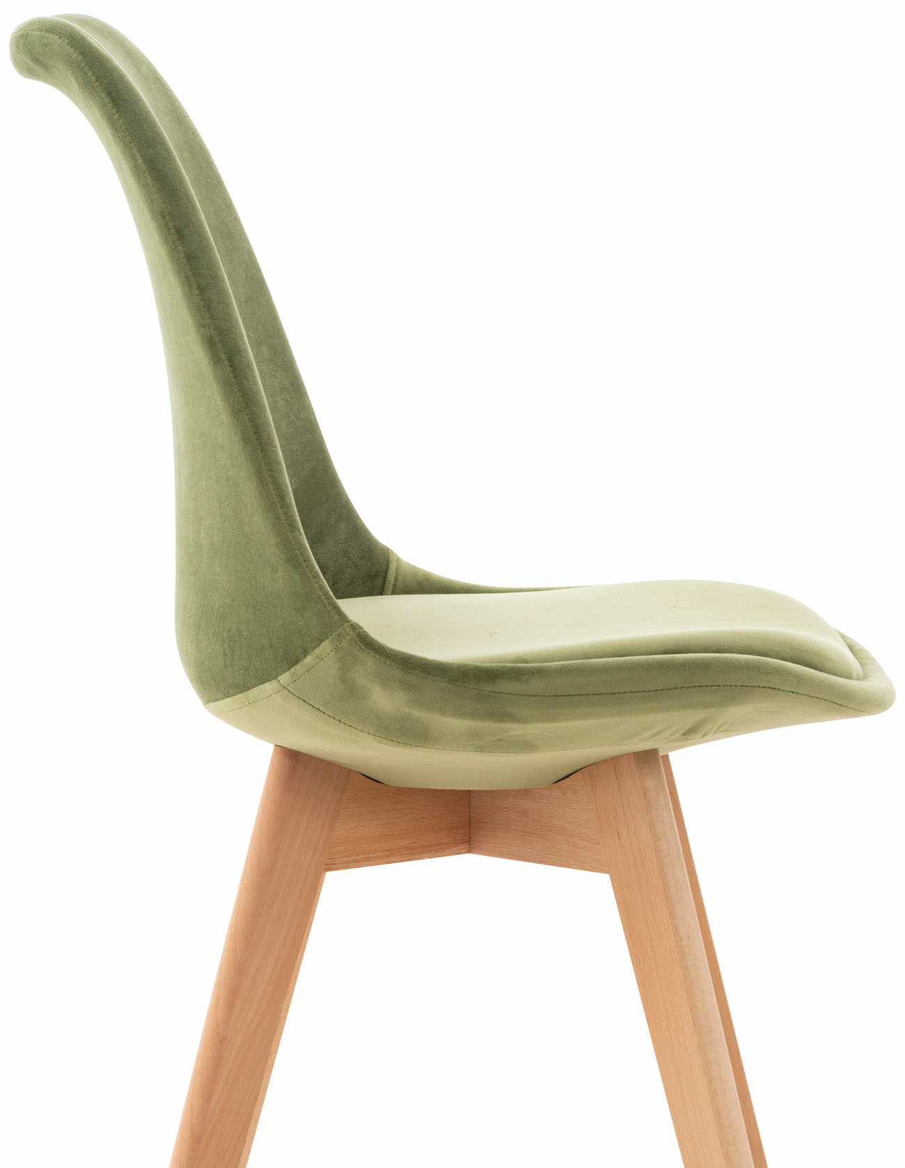 4er Set Stuhl Linares Samt - Image 6