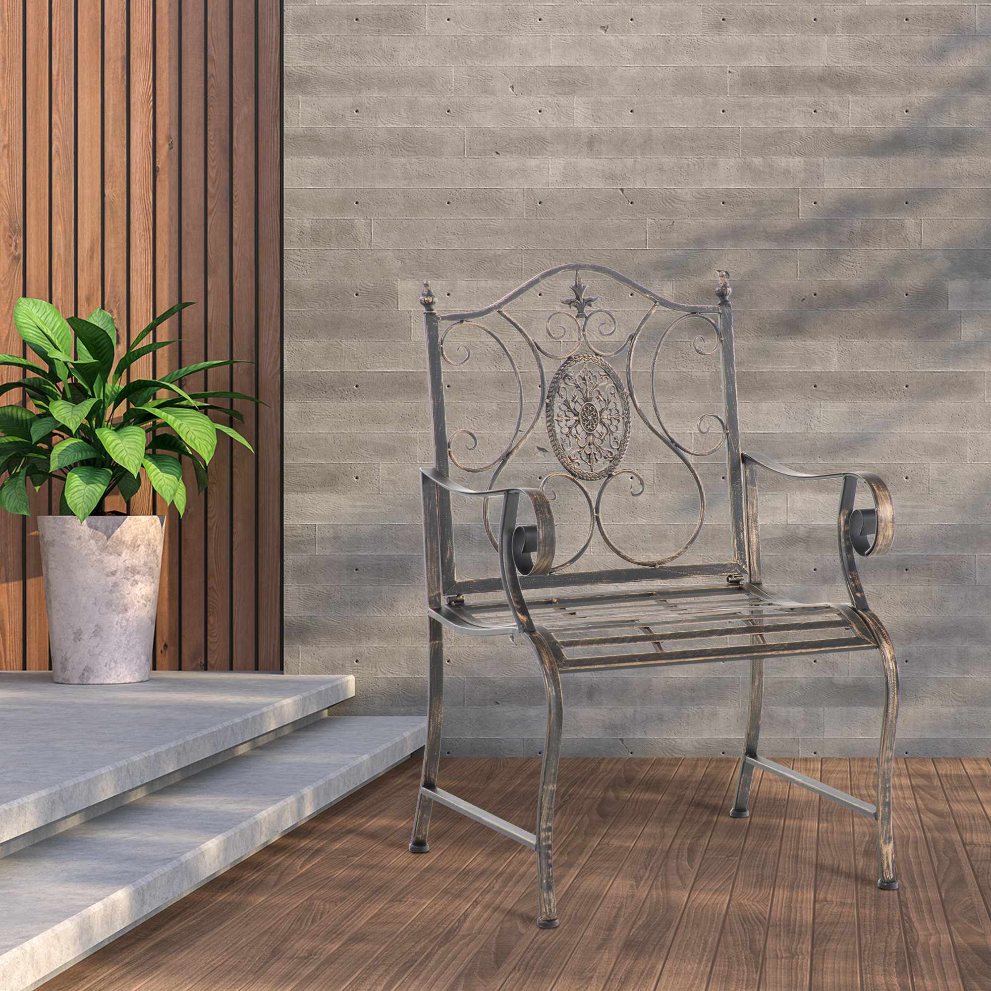 2er Set Gartenstühle Punjab