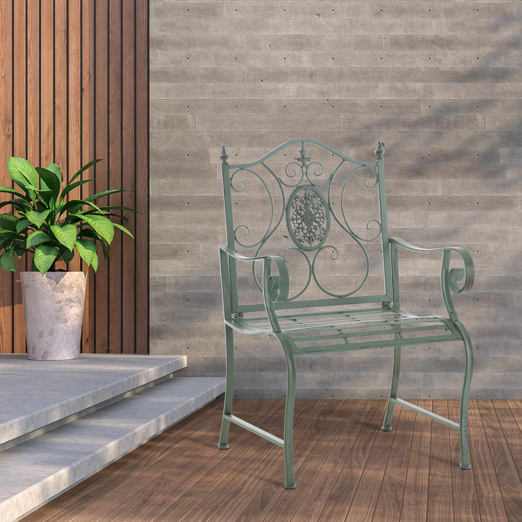 2er Set Gartenstühle Punjab