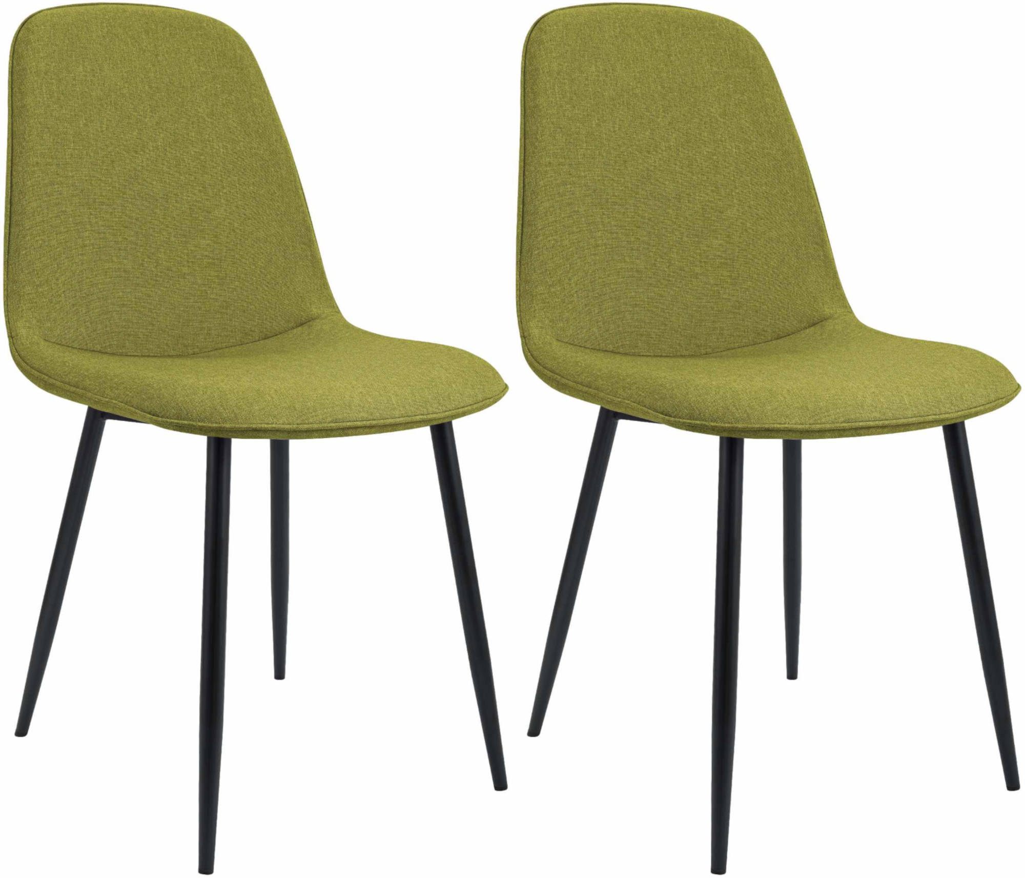2er Set Esszimmerstuhl Maryam Stoff