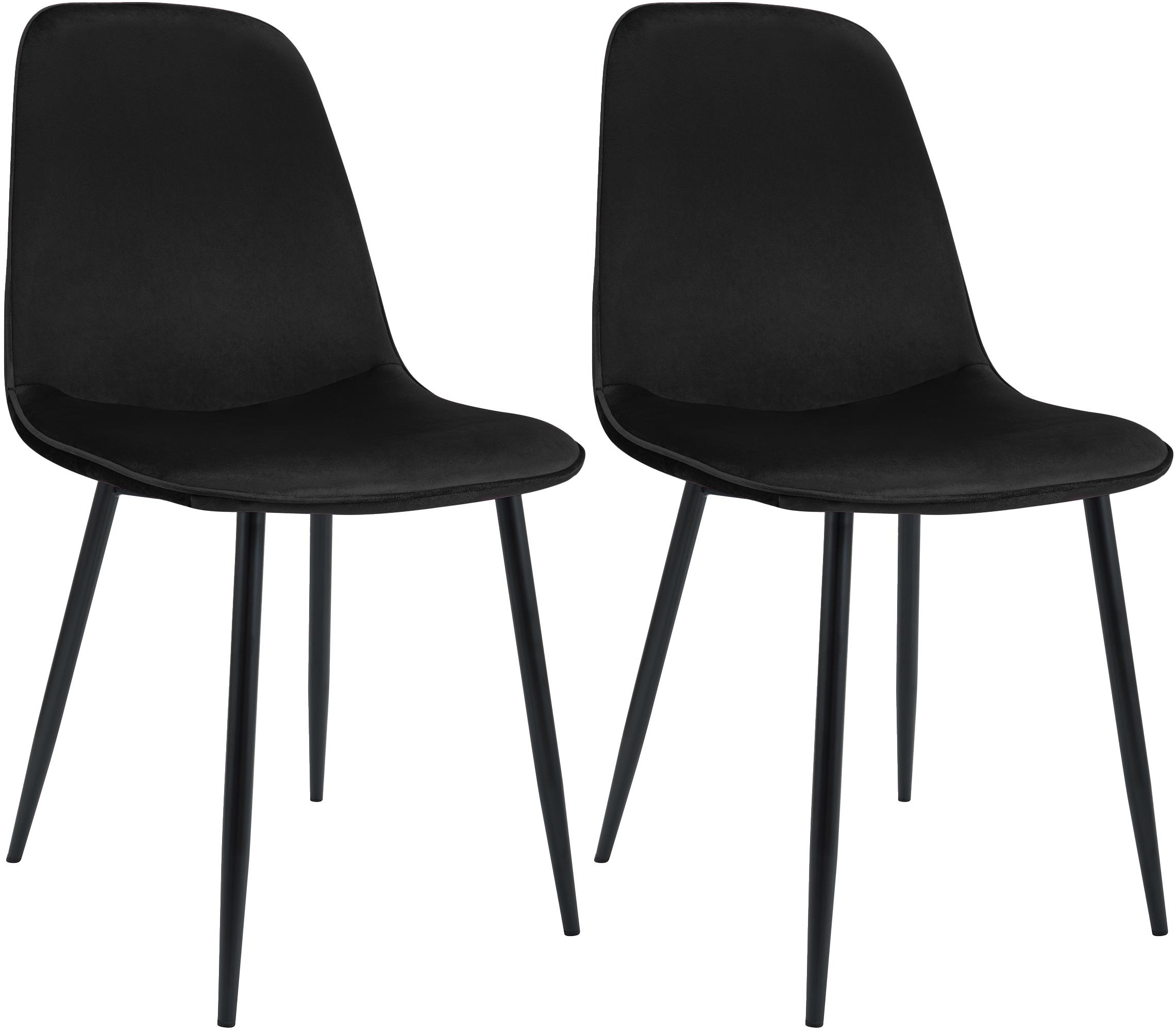 2er Set Esszimmerstuhl Maryam Samt