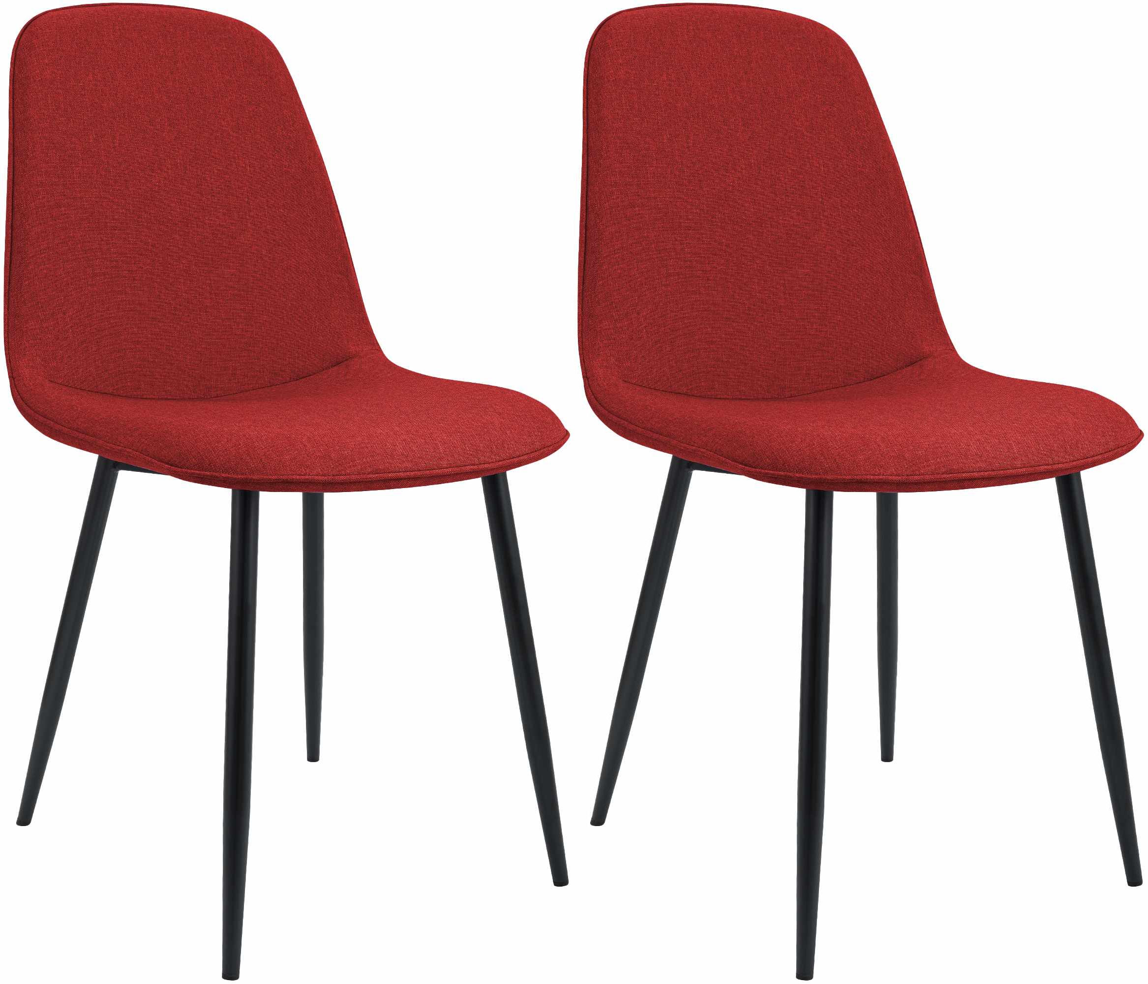2er Set Esszimmerstuhl Maryam Stoff