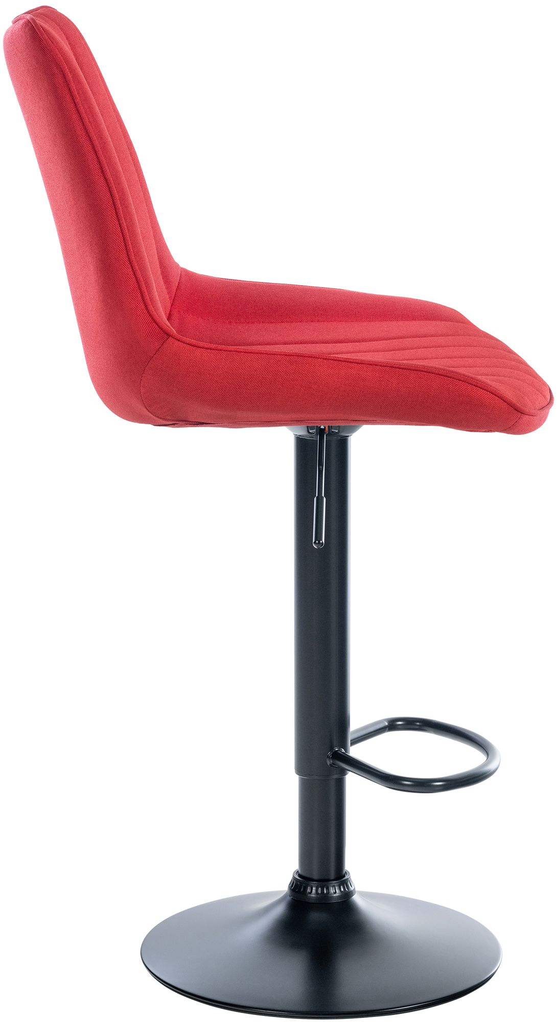 2er Set Barhocker Toni Stoff Schwarz - Image 4
