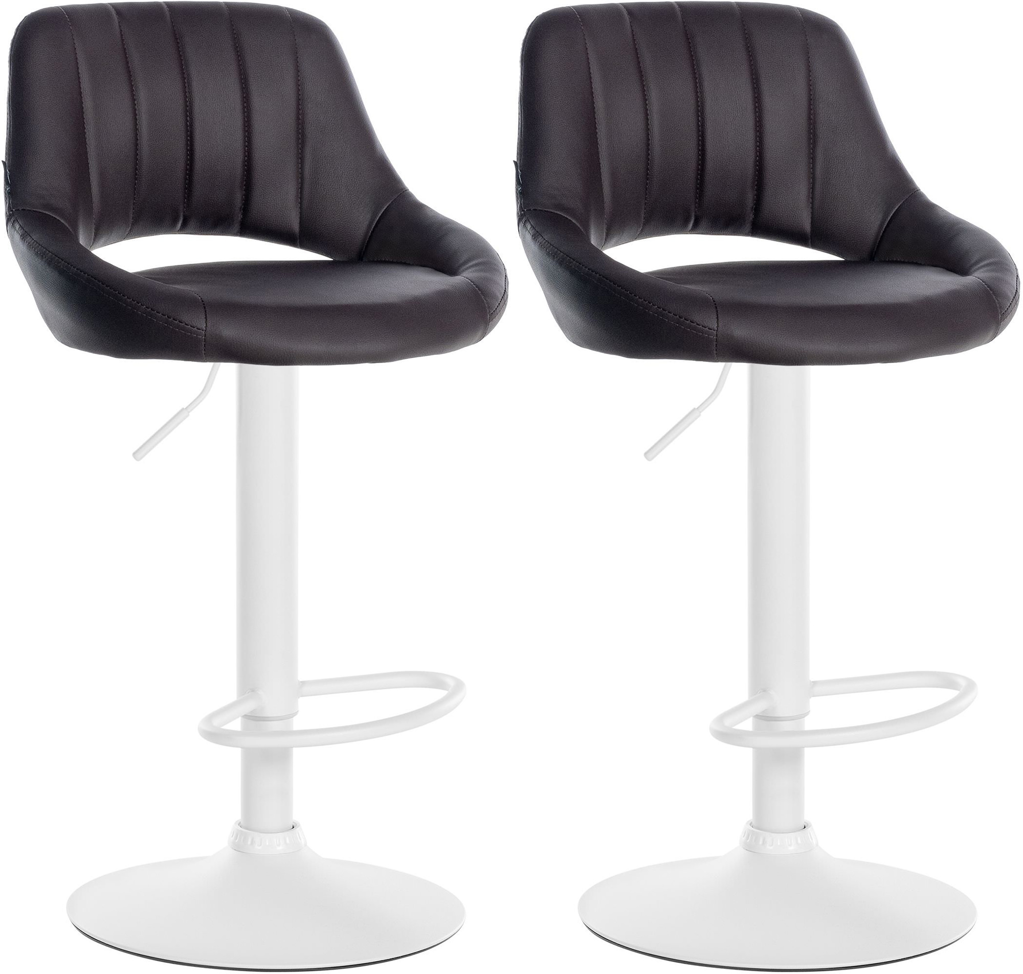 2er Set Barhocker Milet Kunstleder W