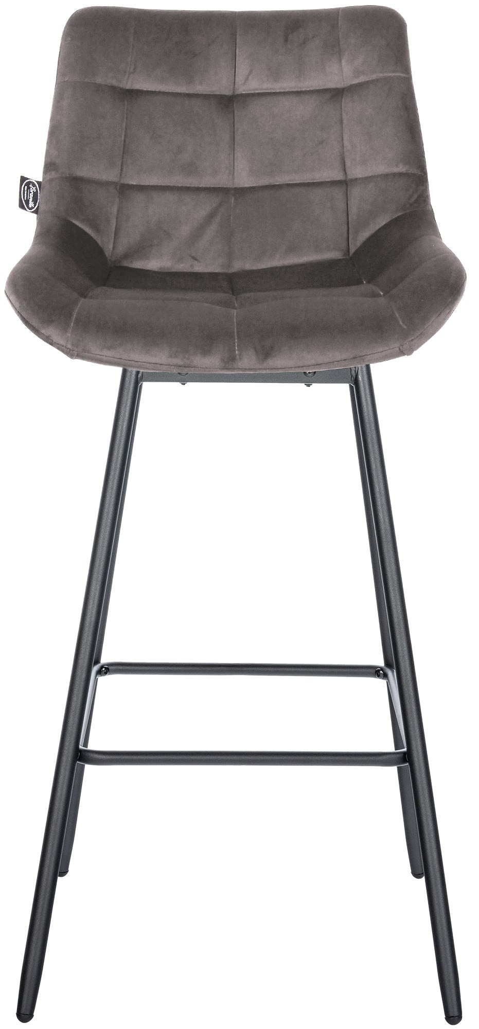 4er Set Barhocker Weston Schwenkbar Samt - Image 5