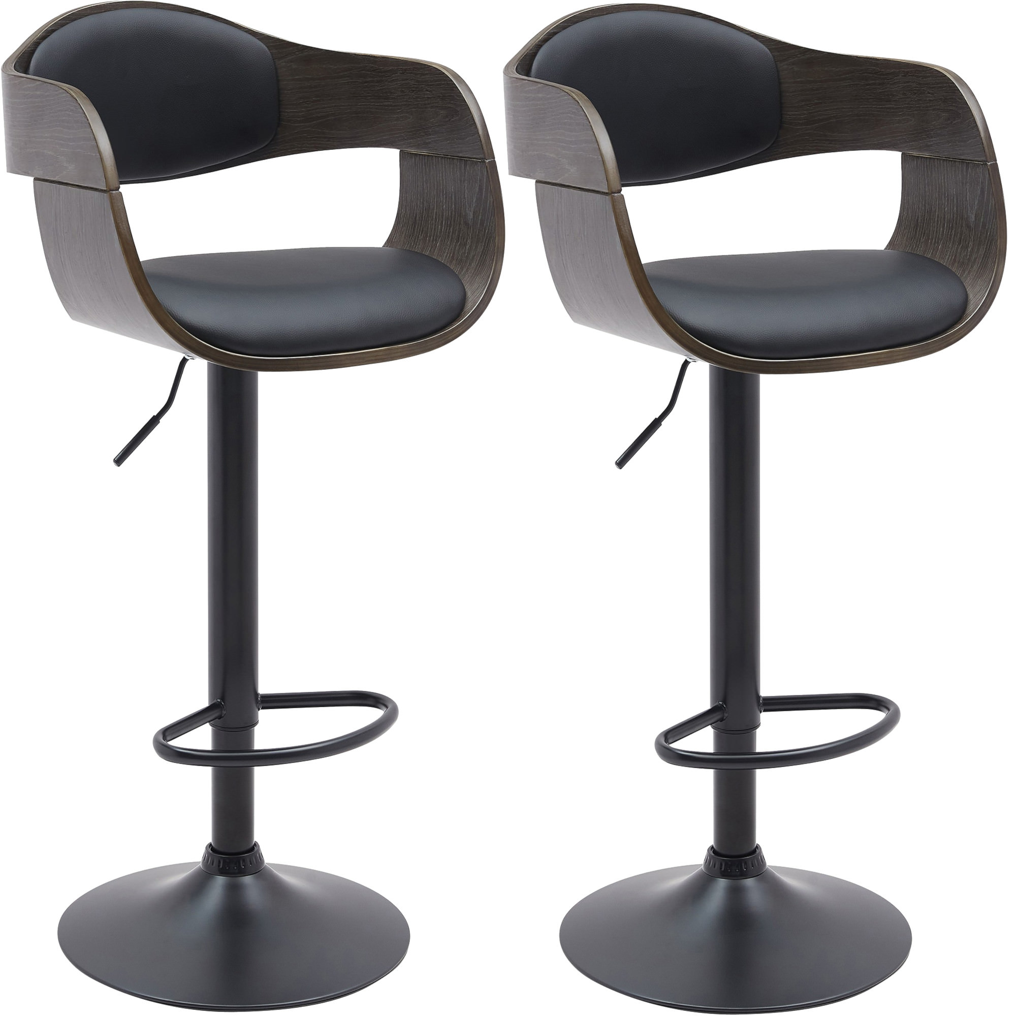 2er Set Barhocker Kingston B Kunstleder